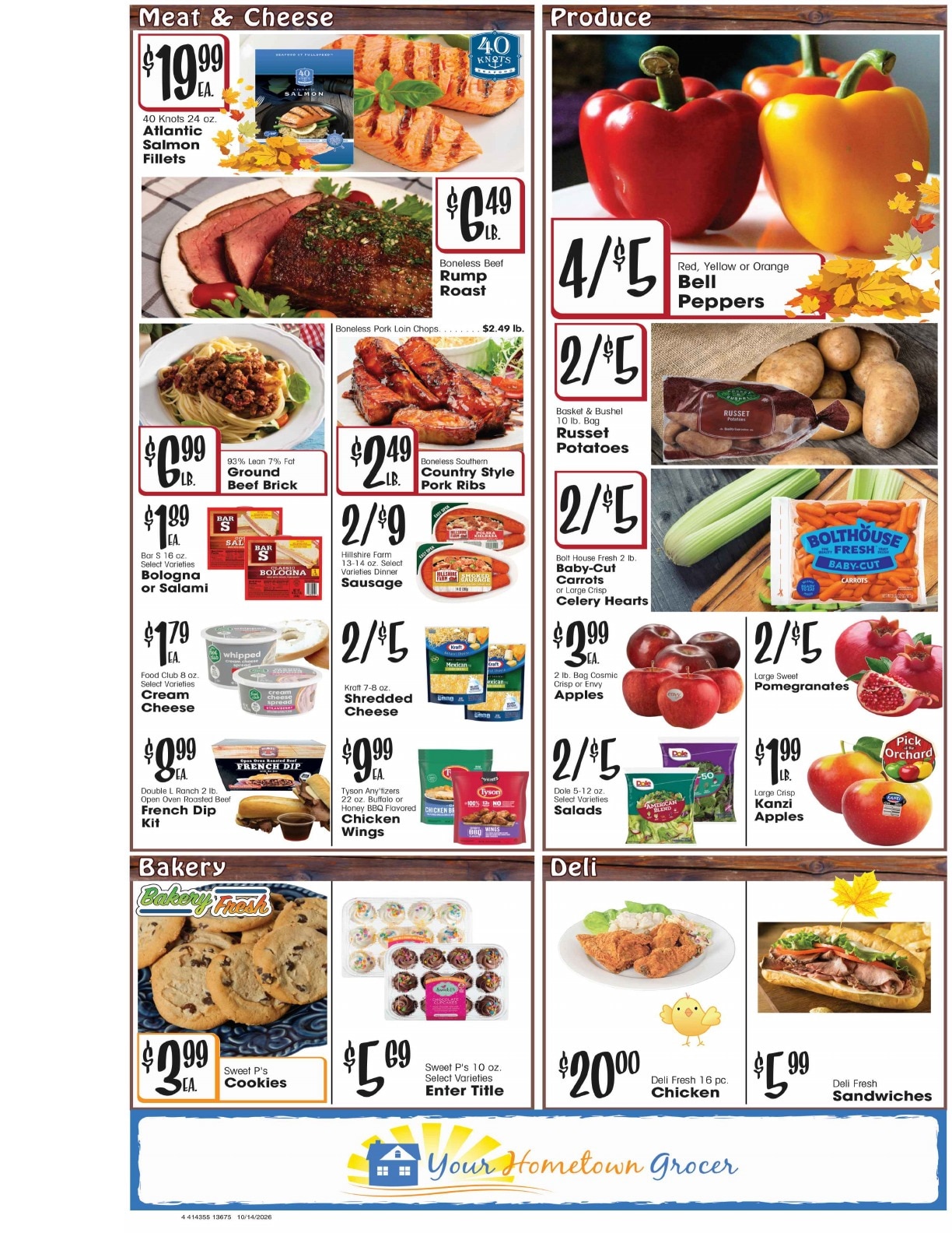 Canyon Foods Weekly Ad October 14 - 20, 2026
