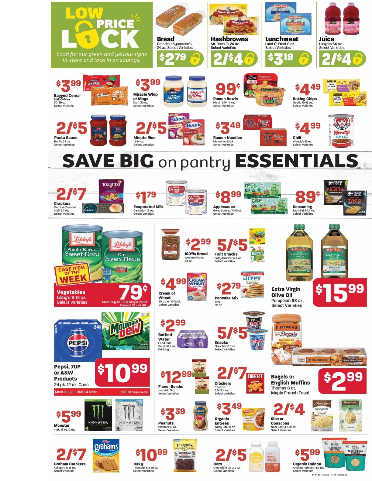 Clinton Market Weekly Ad October 14 - 20, 2026