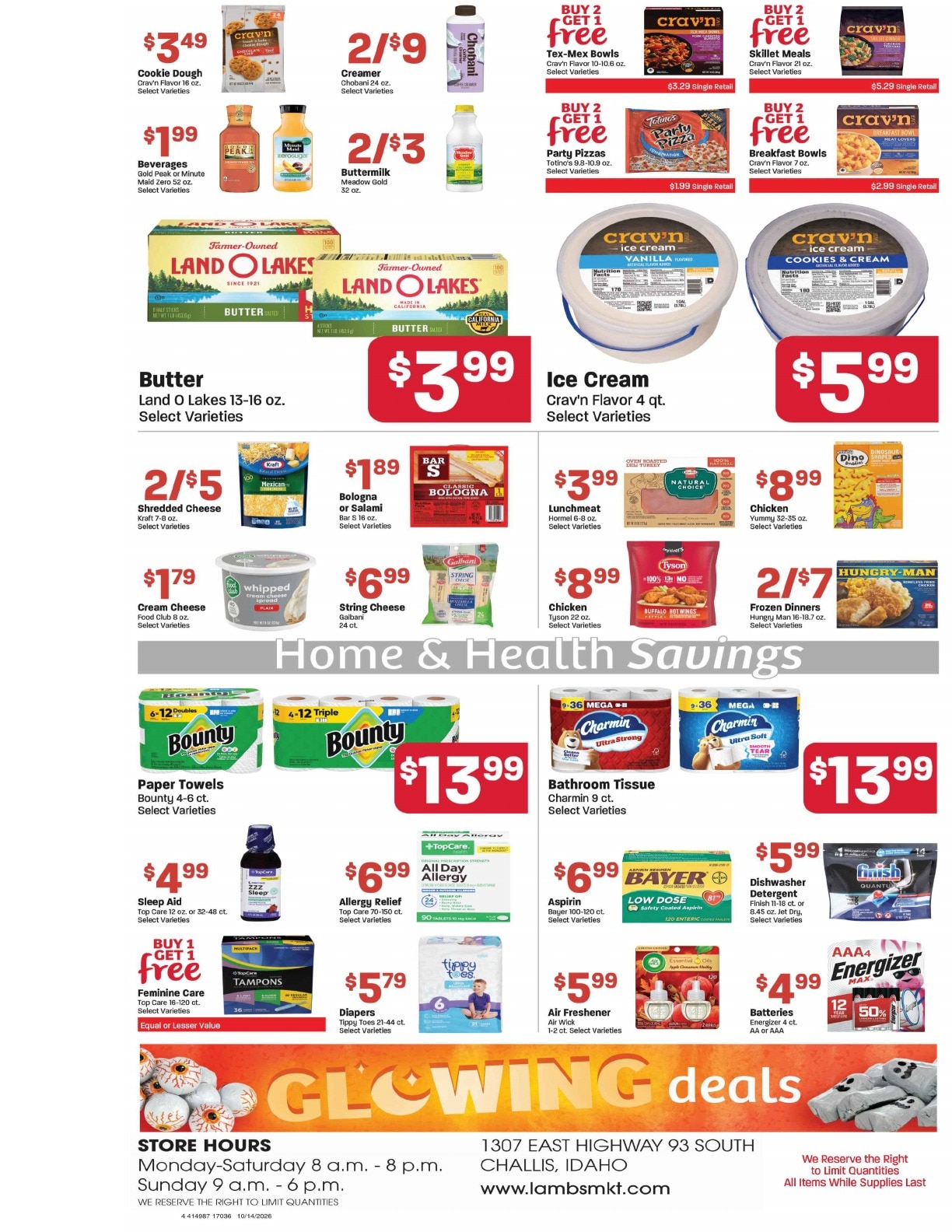 Lamb's Market Weekly Ad October 14 - 20, 2026