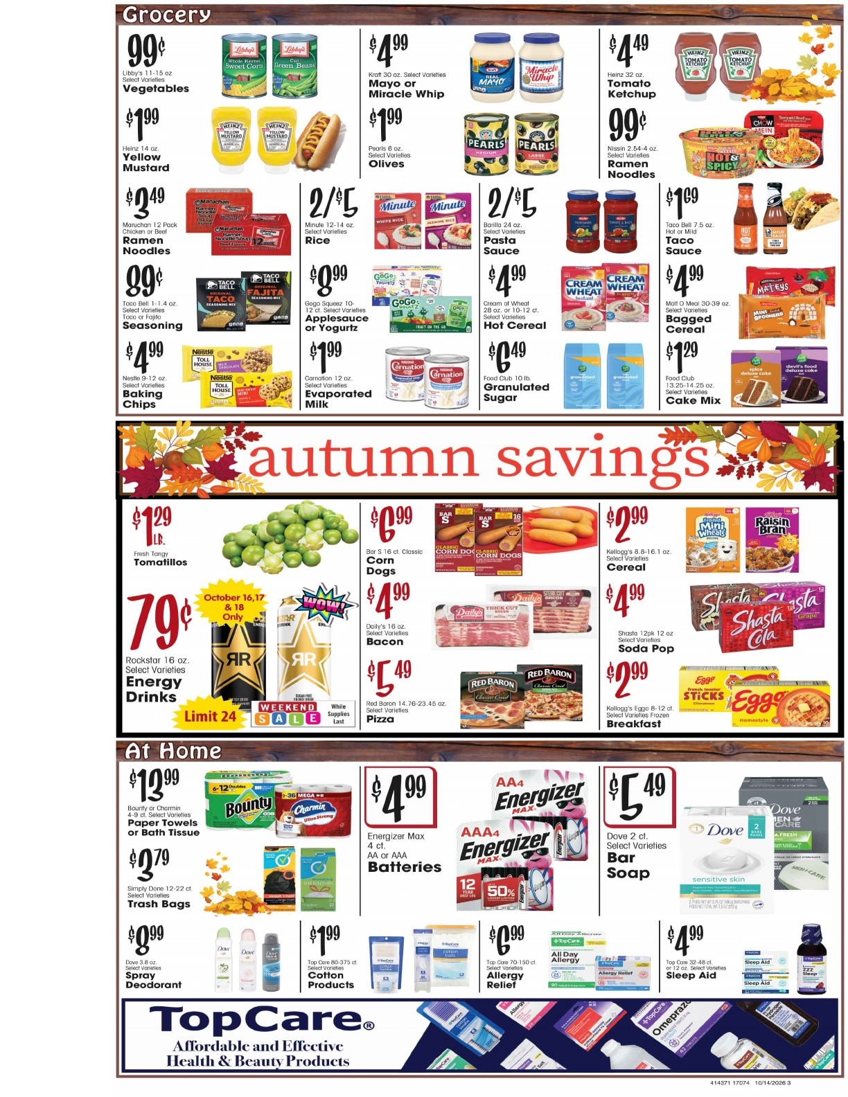 Ken's Food Market Weekly Ad October 14 - 20, 2026