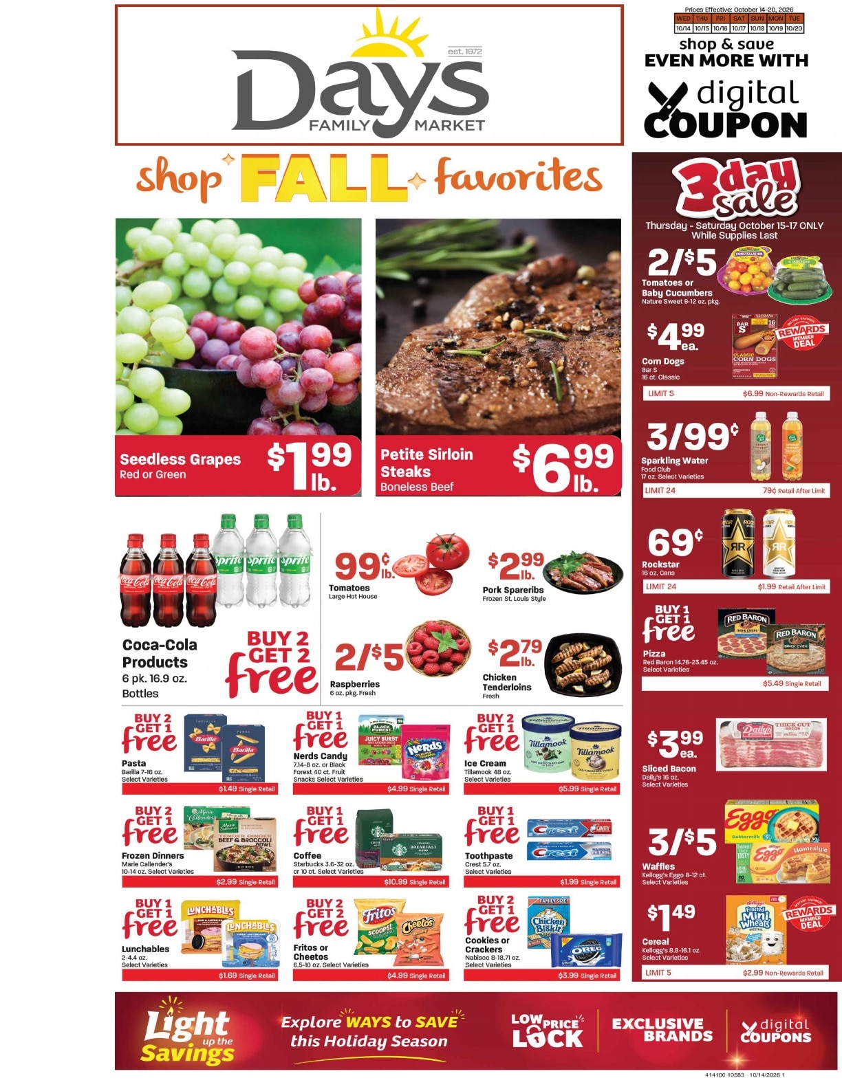 Day's Market Weekly Ad October 14 - 20, 2026