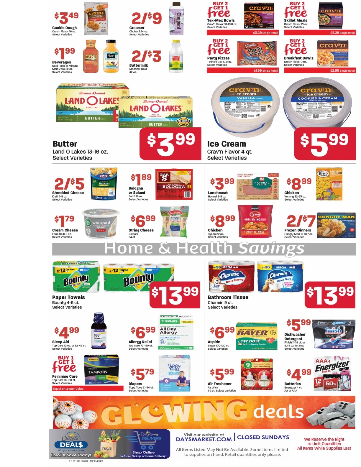 Day's Market Weekly Ad October 14 - 20, 2026
