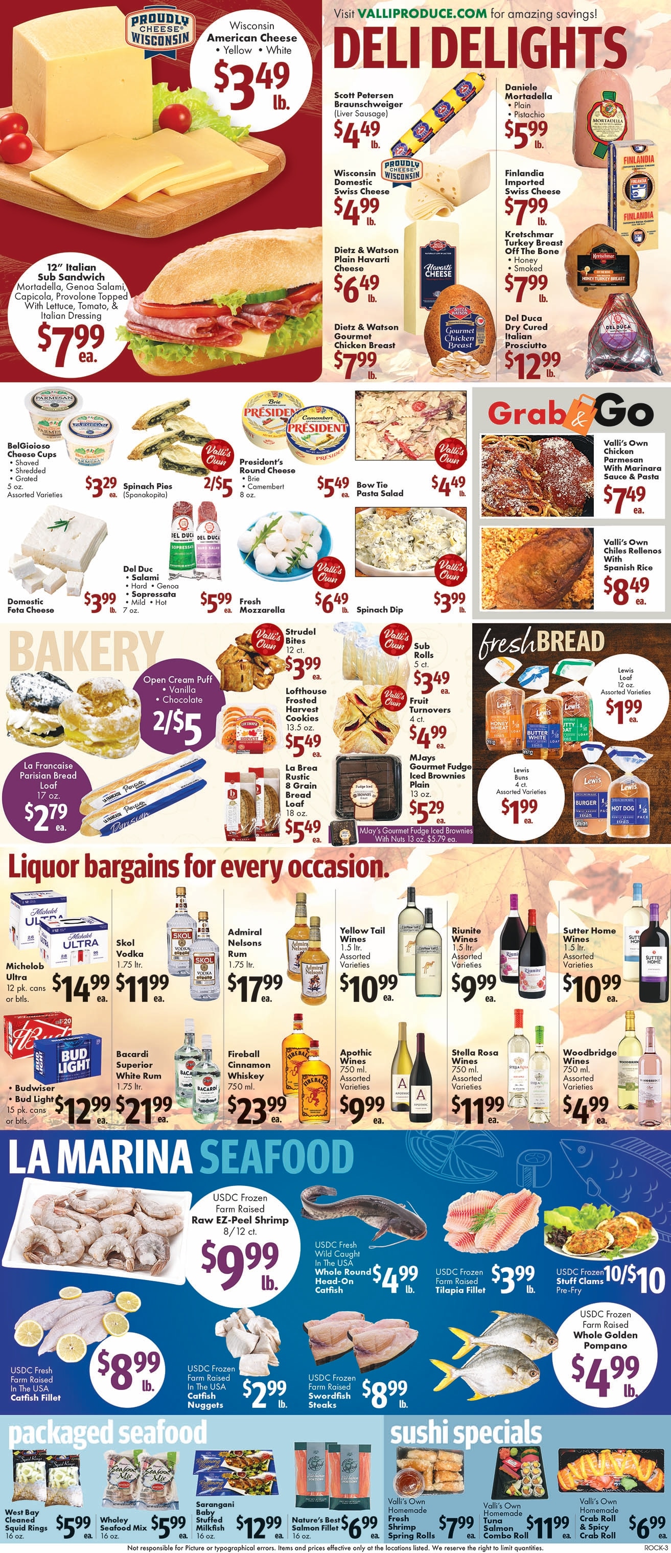Valli Produce (Rockford, IL) Weekly Ad October 14 - 20, 2026