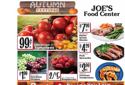 Joe's Food Center Weekly Ad October 14 - 20, 2026