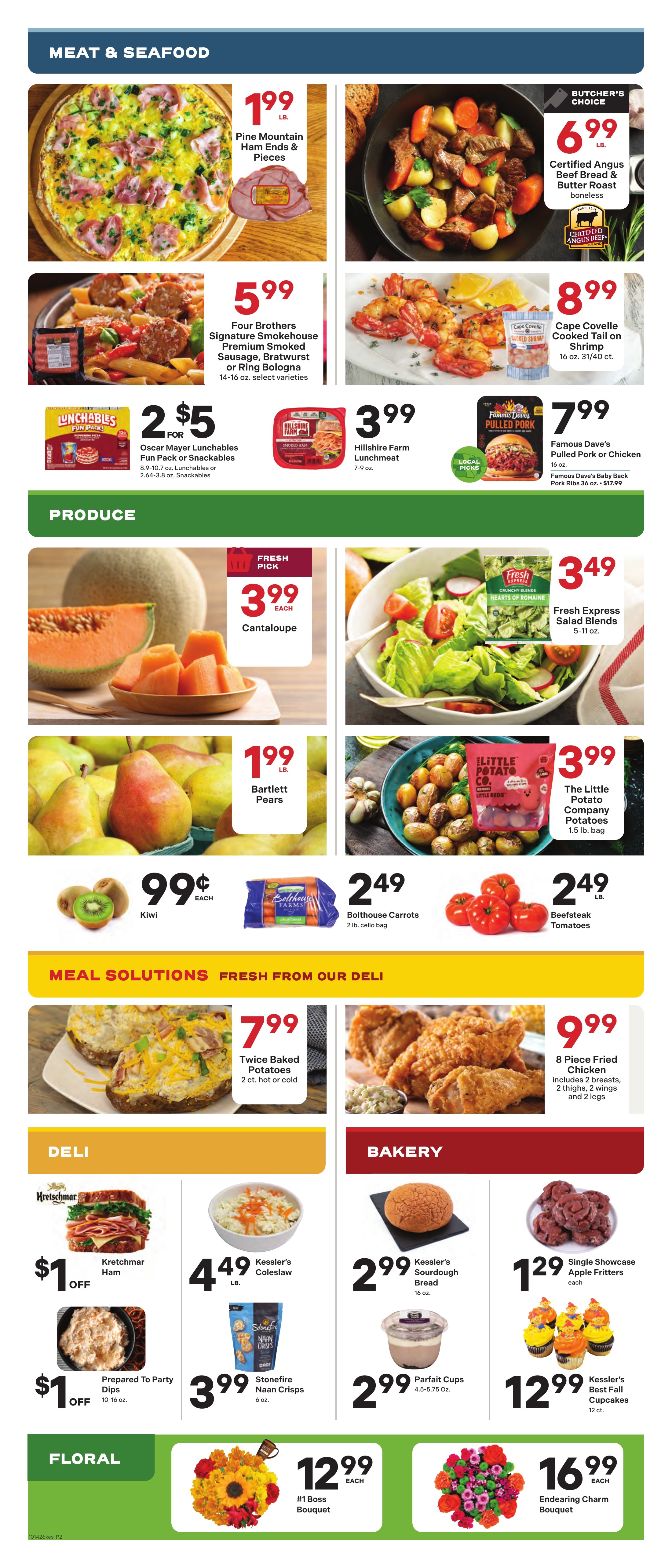 Kessler's Grocery Weekly Ad October 14 - 20, 2026