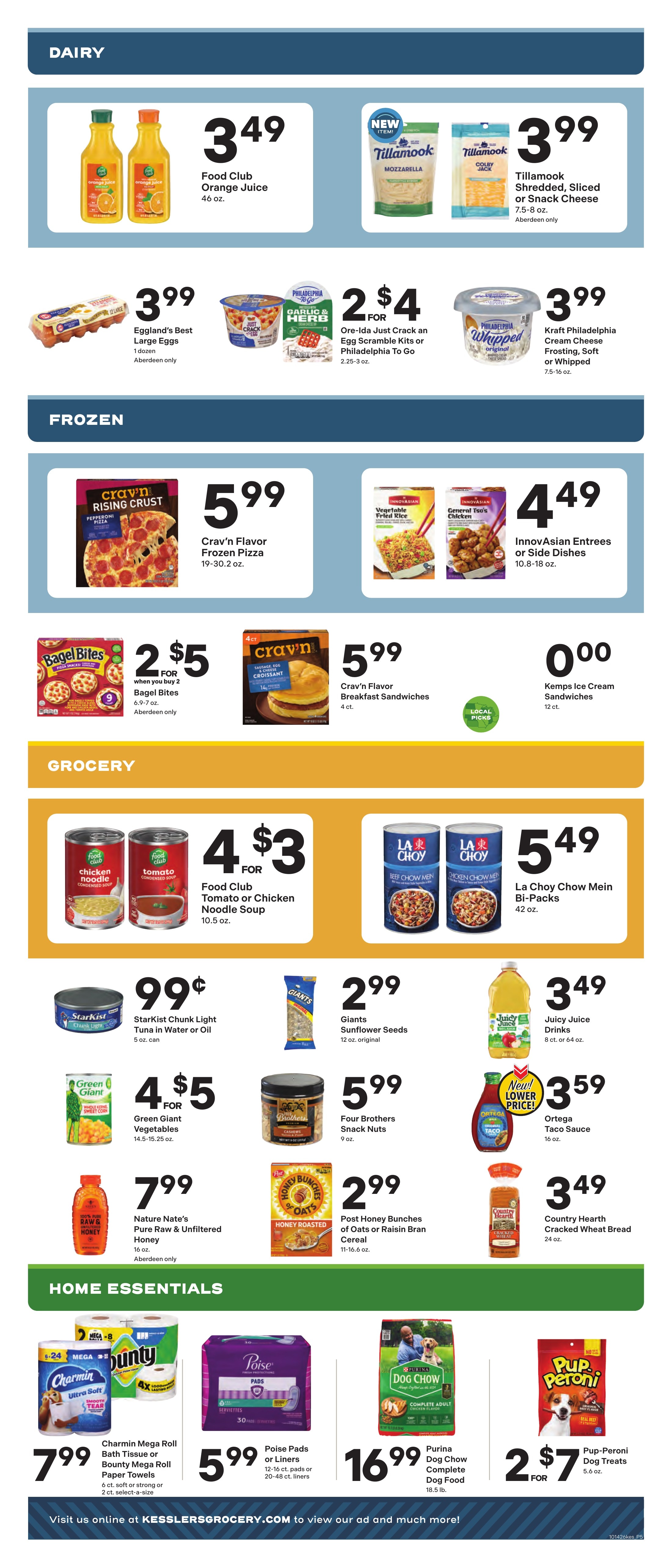 Kessler's Grocery Weekly Ad October 14 - 20, 2026