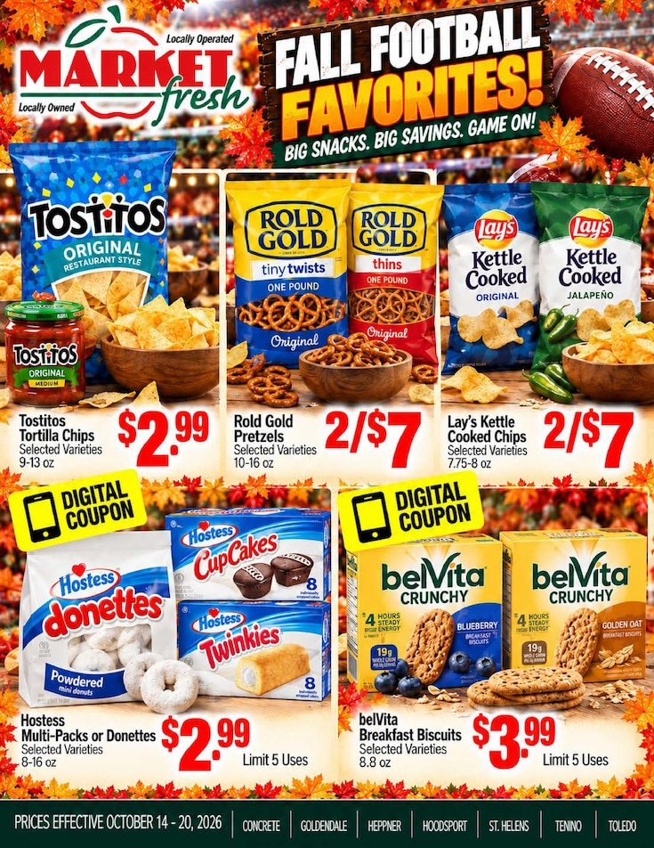 Goldendale Market Fresh Weekly Ad October 14 - 20, 2026