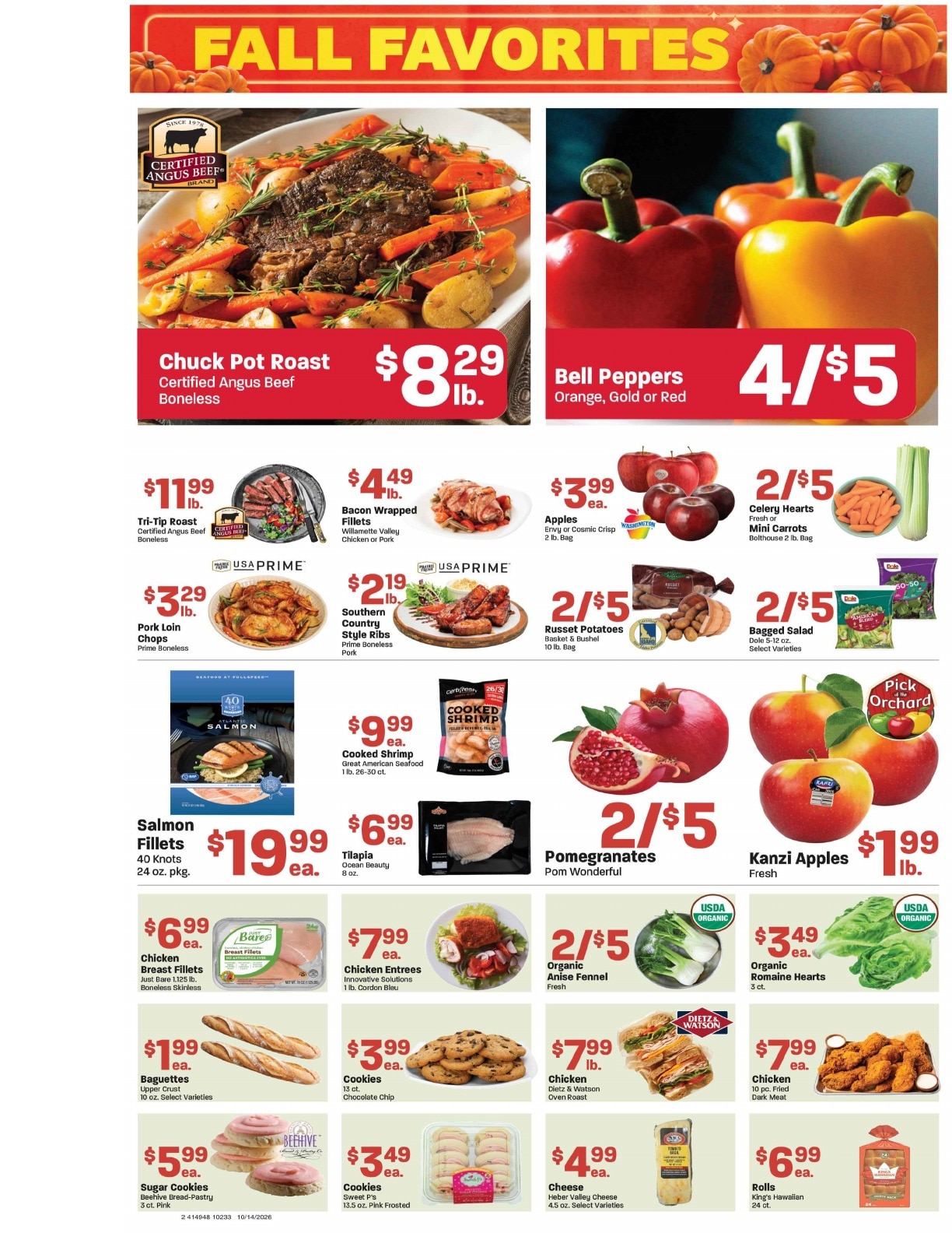 Benedict's Market Weekly Ad October 14 - 20, 2026