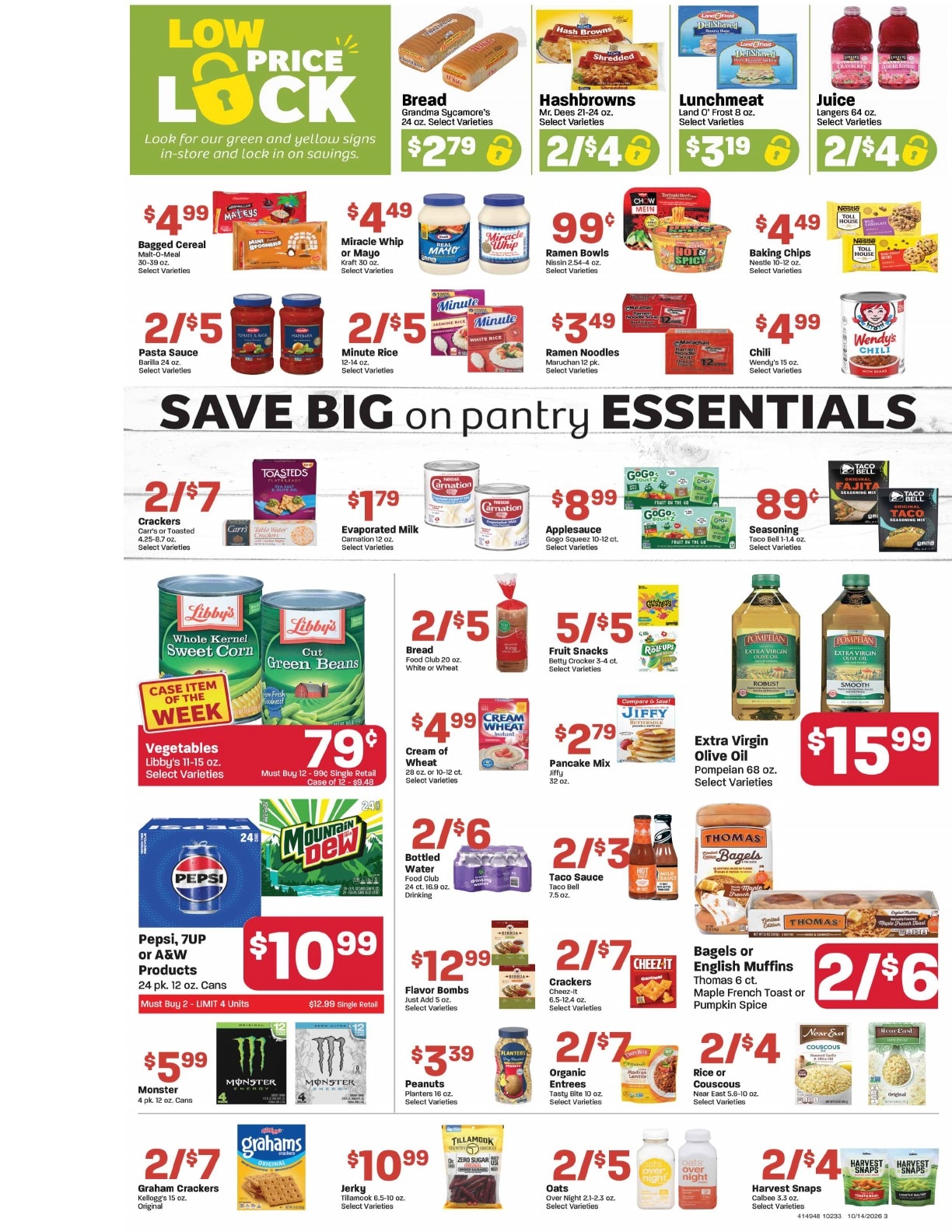 Benedict's Market Weekly Ad October 14 - 20, 2026