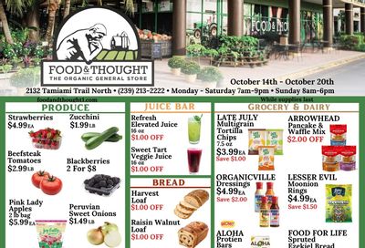 Food & Thought Weekly Ad October 14 - 20, 2026