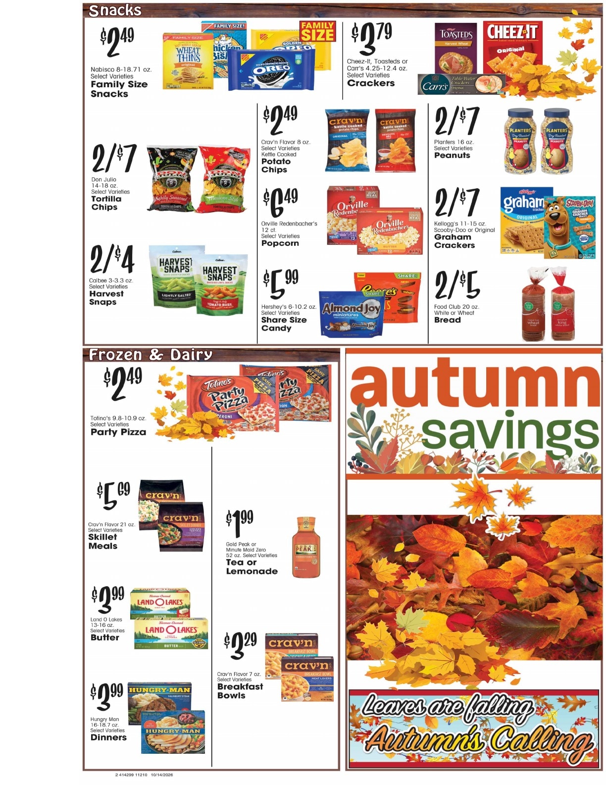Panaca Market Weekly Ad October 14 - 20, 2026