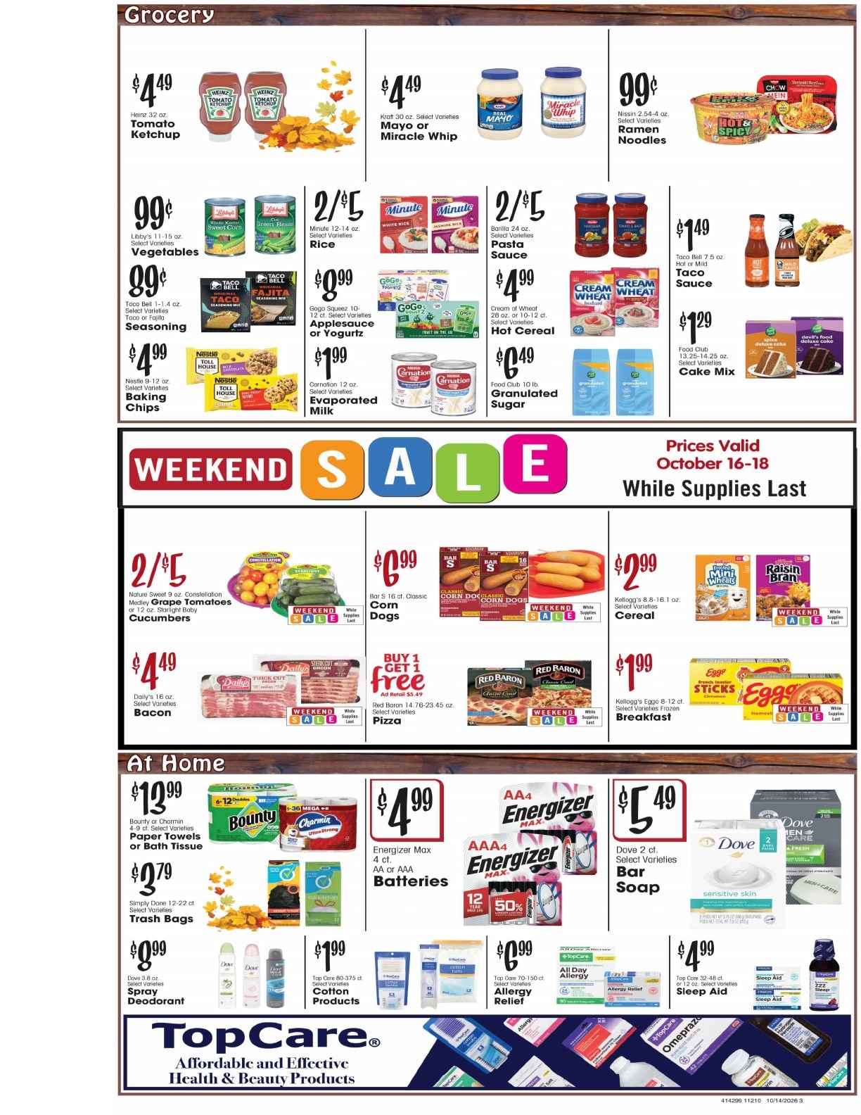 Panaca Market Weekly Ad October 14 - 20, 2026