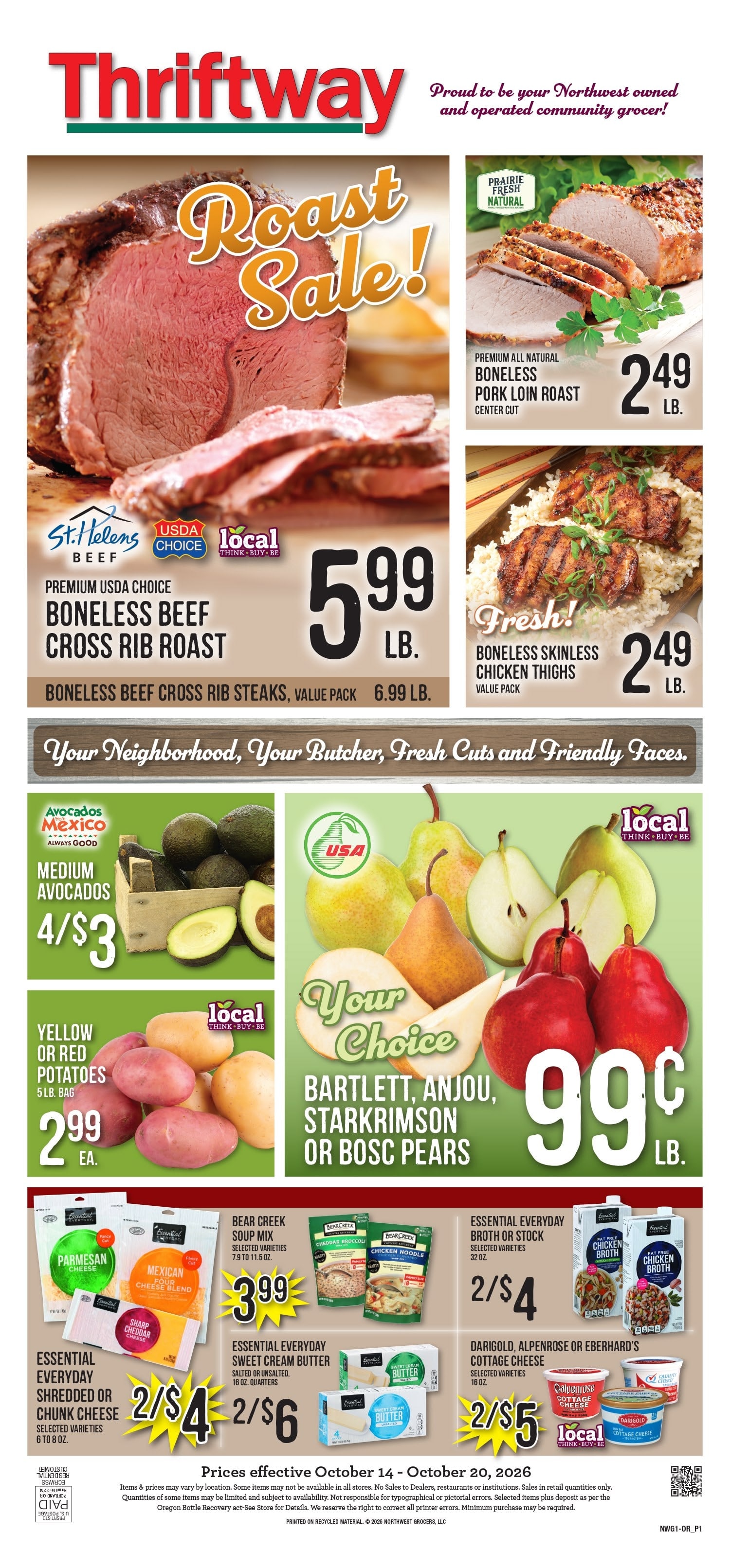 JC Market Toledo Weekly Ad October 14 - 20, 2026