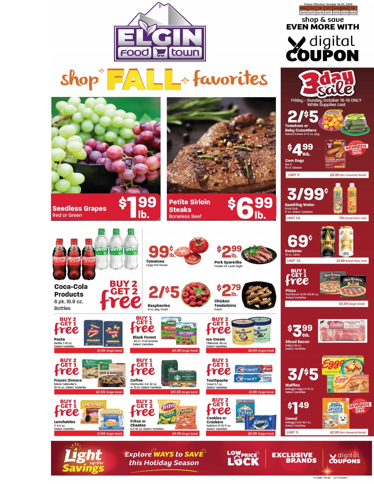 Elgin Foodtown Weekly Ad October 14 - 20, 2026