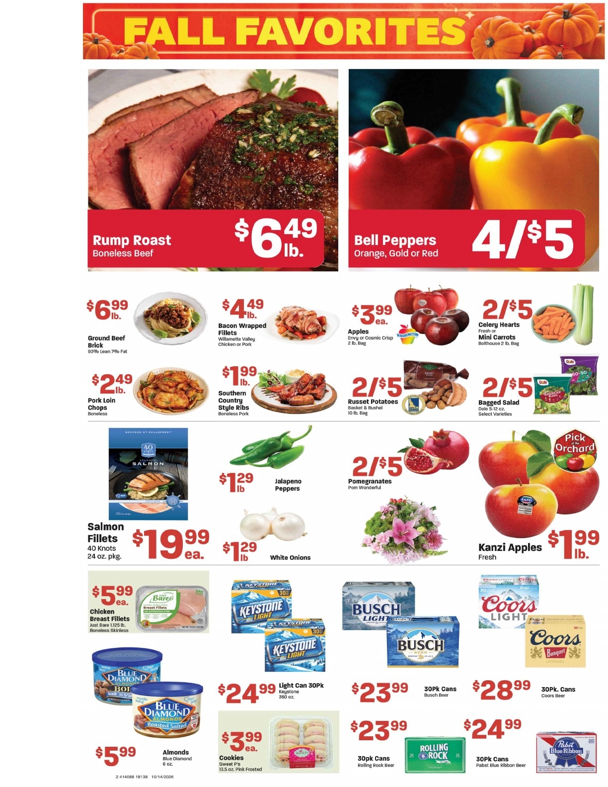 Elgin Foodtown Weekly Ad October 14 - 20, 2026