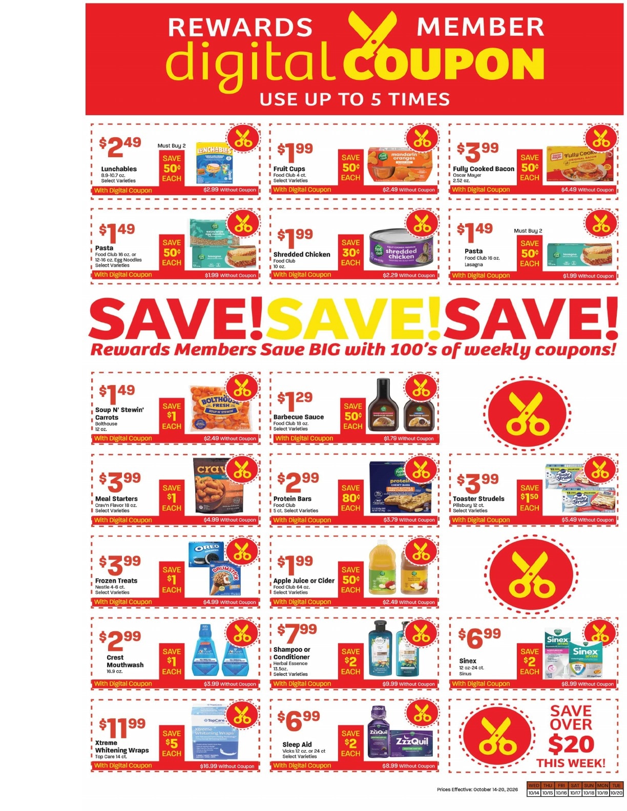Elgin Foodtown Weekly Ad October 14 - 20, 2026