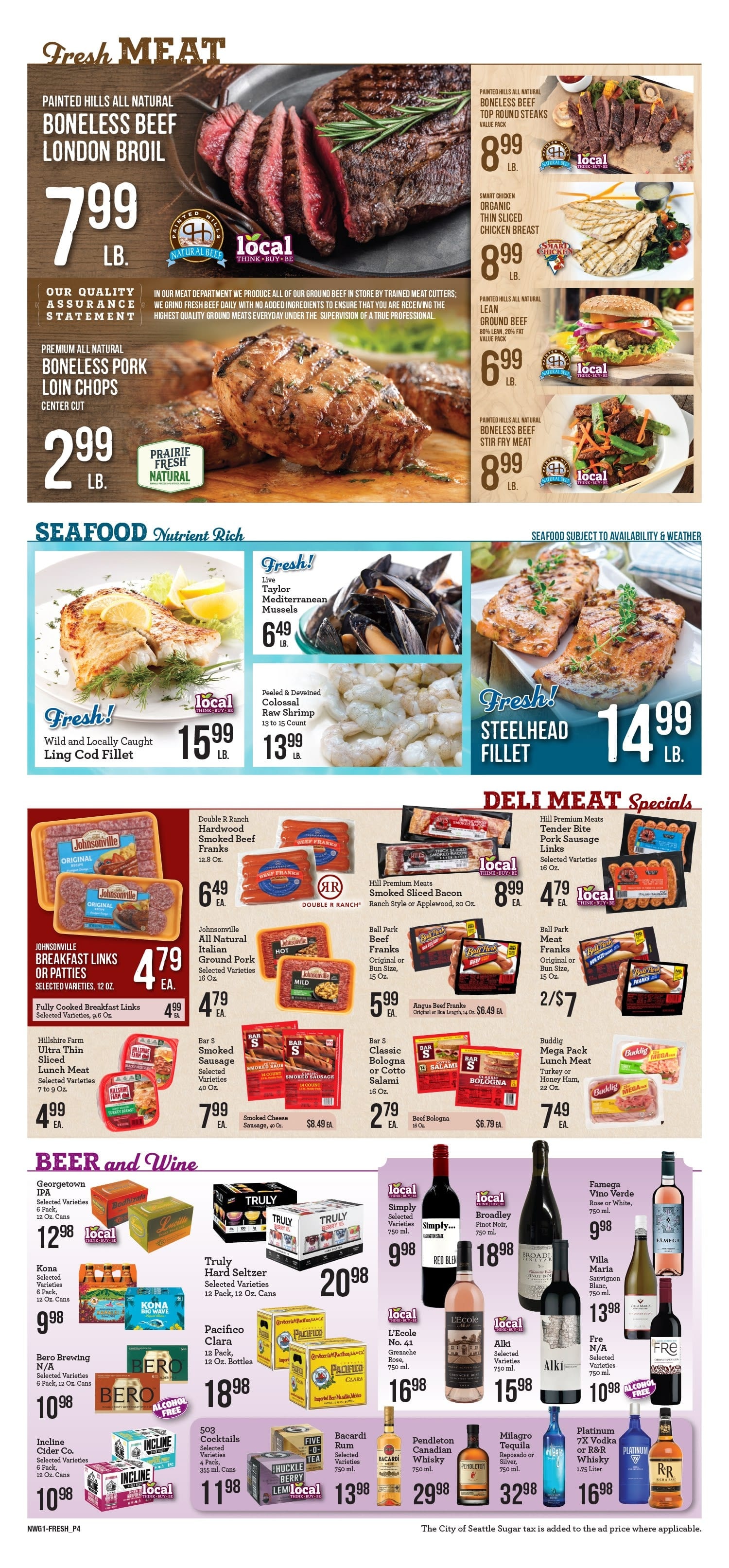 Vashon Thriftway Weekly Ad October 14 - 20, 2026