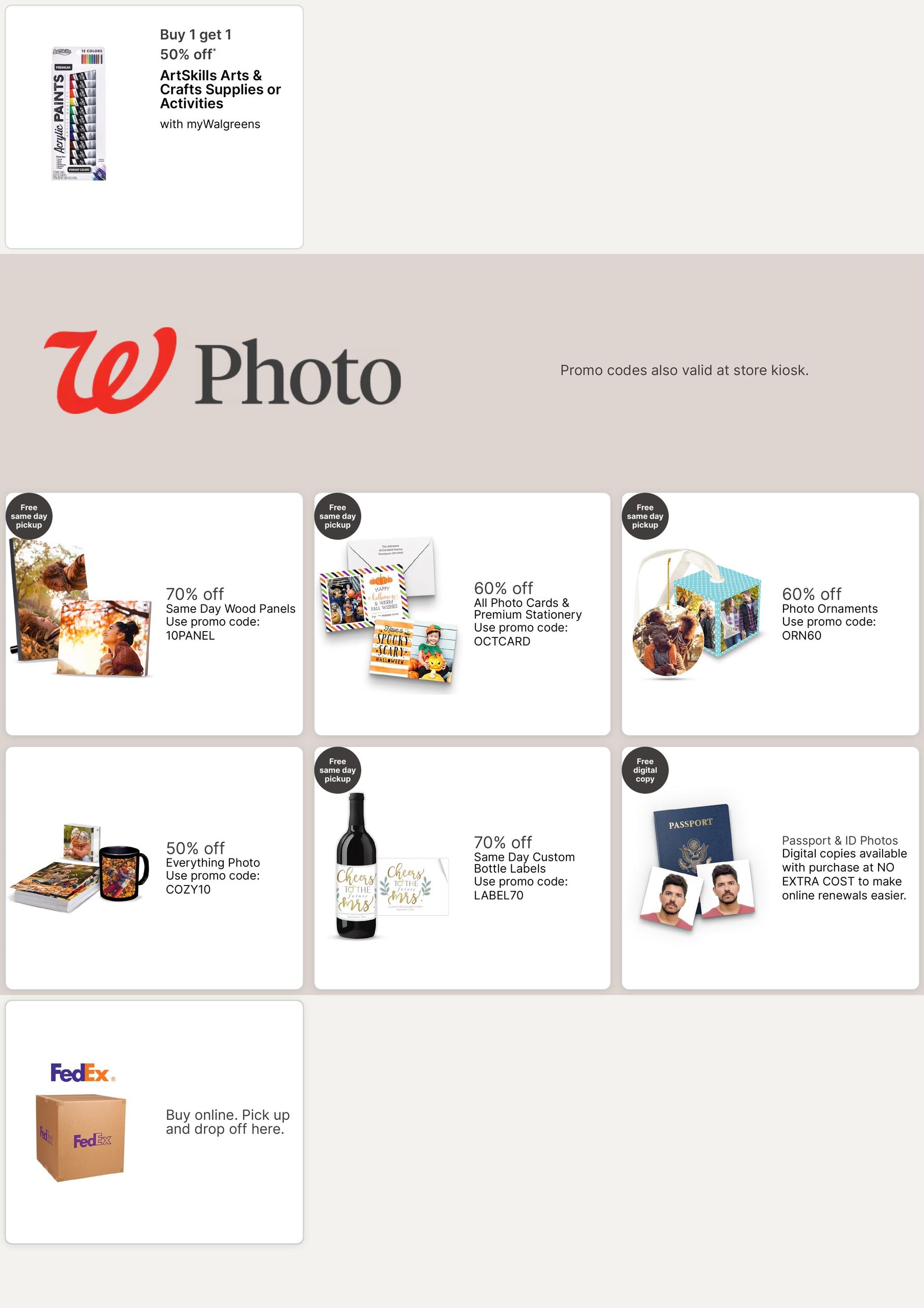 Walgreens (San Miguel Area, NM) Weekly Ad October 18 - 24, 2026