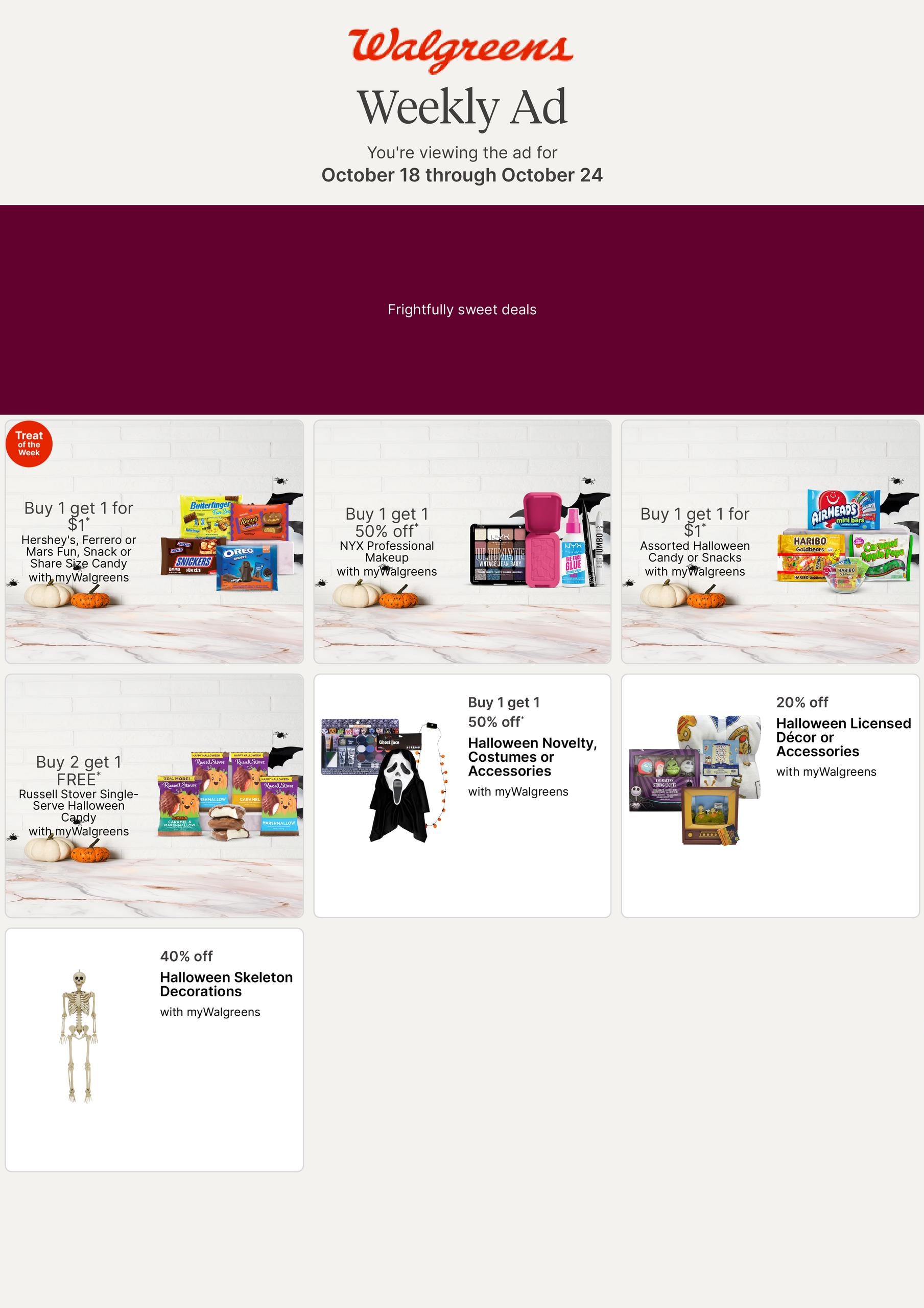 Walgreens (Anchorage Area, AK) Weekly Ad October 18 - 24, 2026