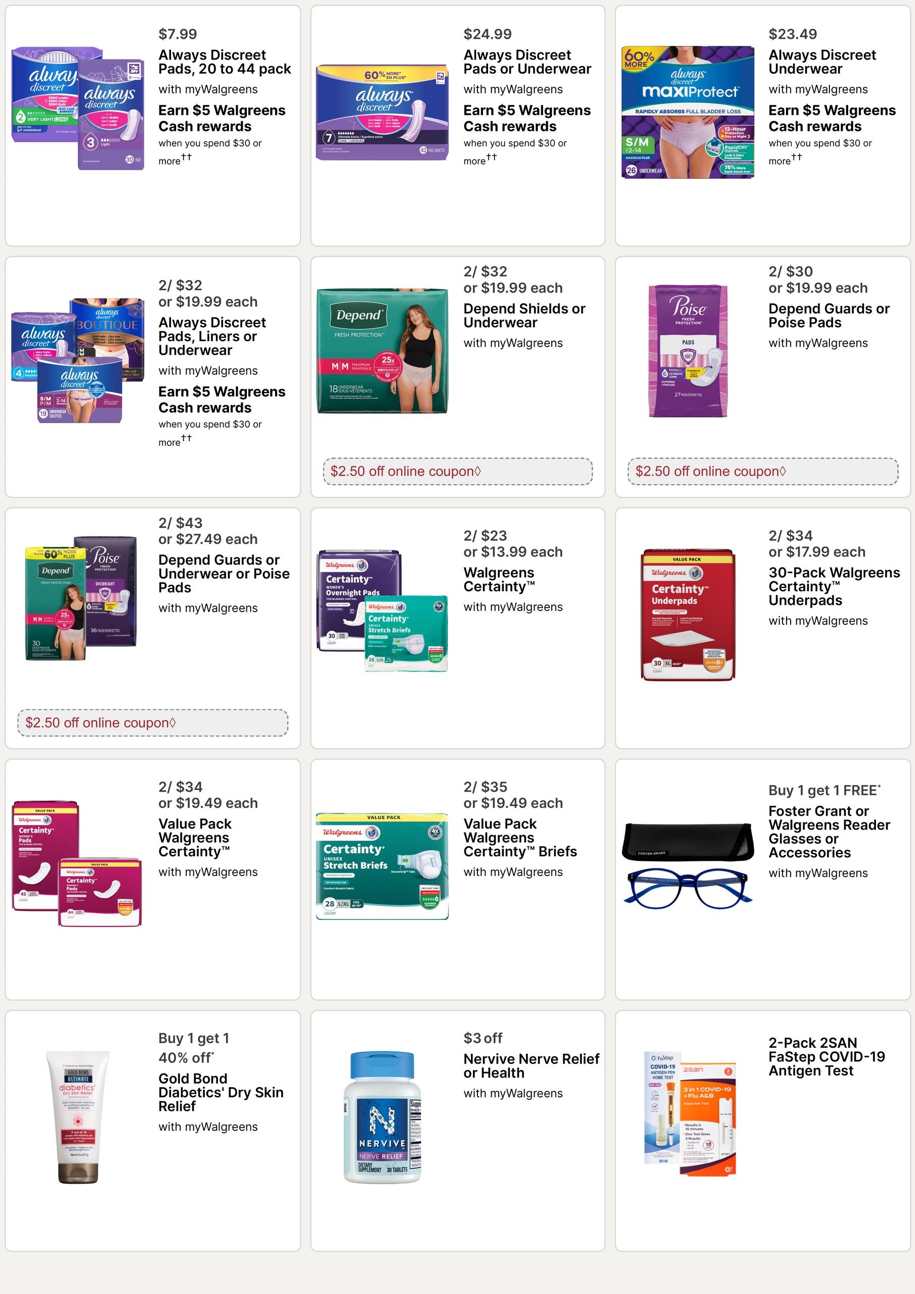 Walgreens (Adona Area, AR) Weekly Ad October 18 - 24, 2026
