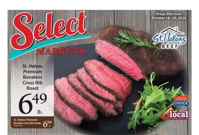 Okie's Select Market Weekly Ad October 14 - 20, 2026