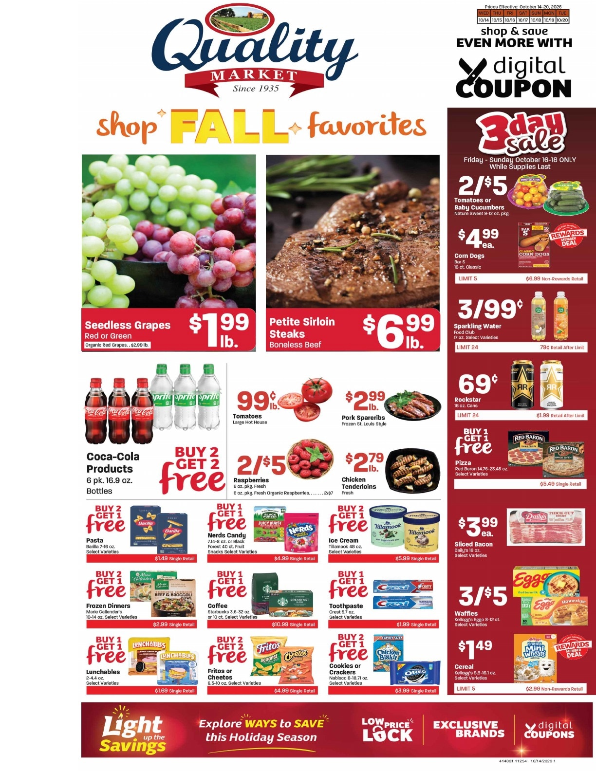 Quality Market Weekly Ad October 14 - 20, 2026