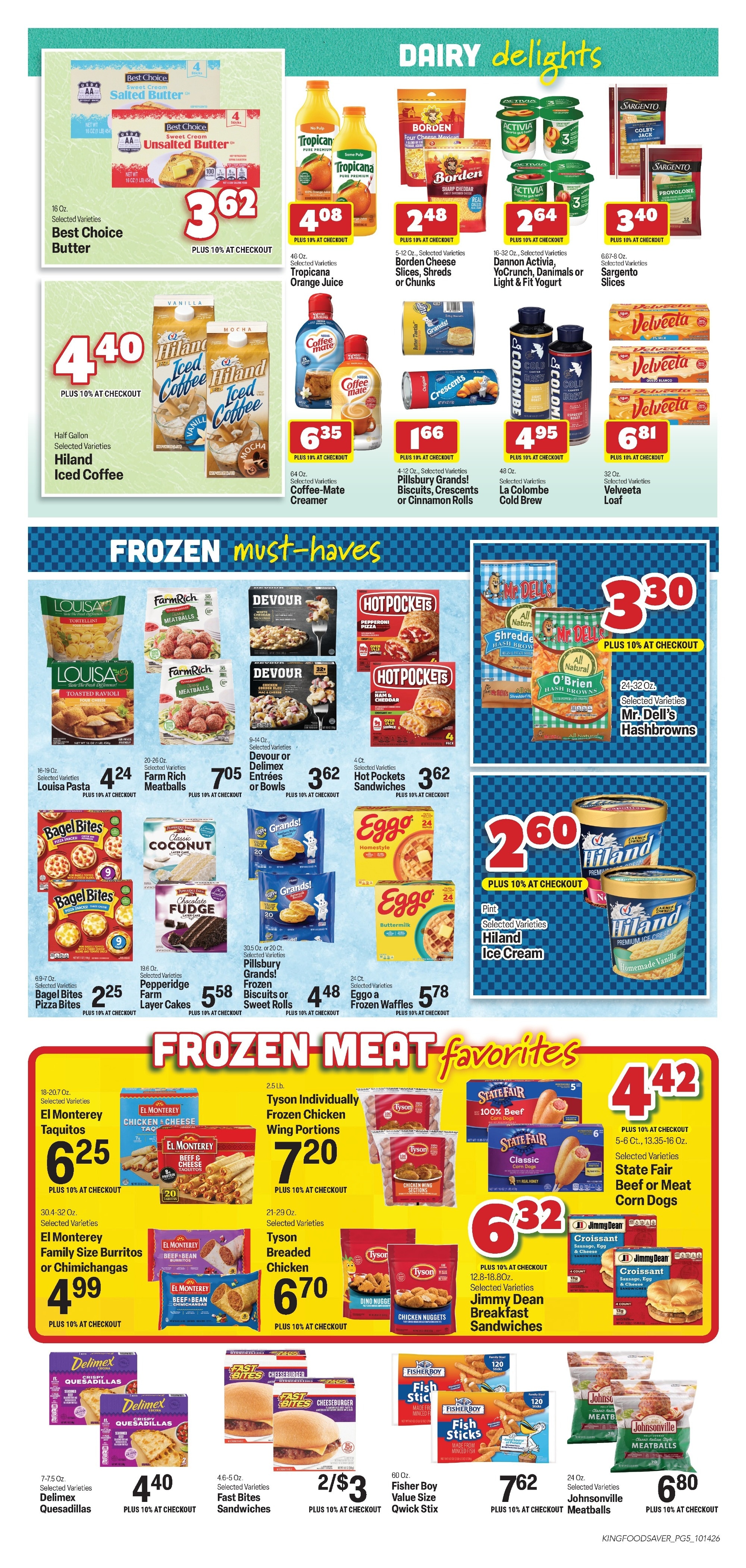 King Food Saver (Neosho, MO) Weekly Ad October 14 - 20, 2026