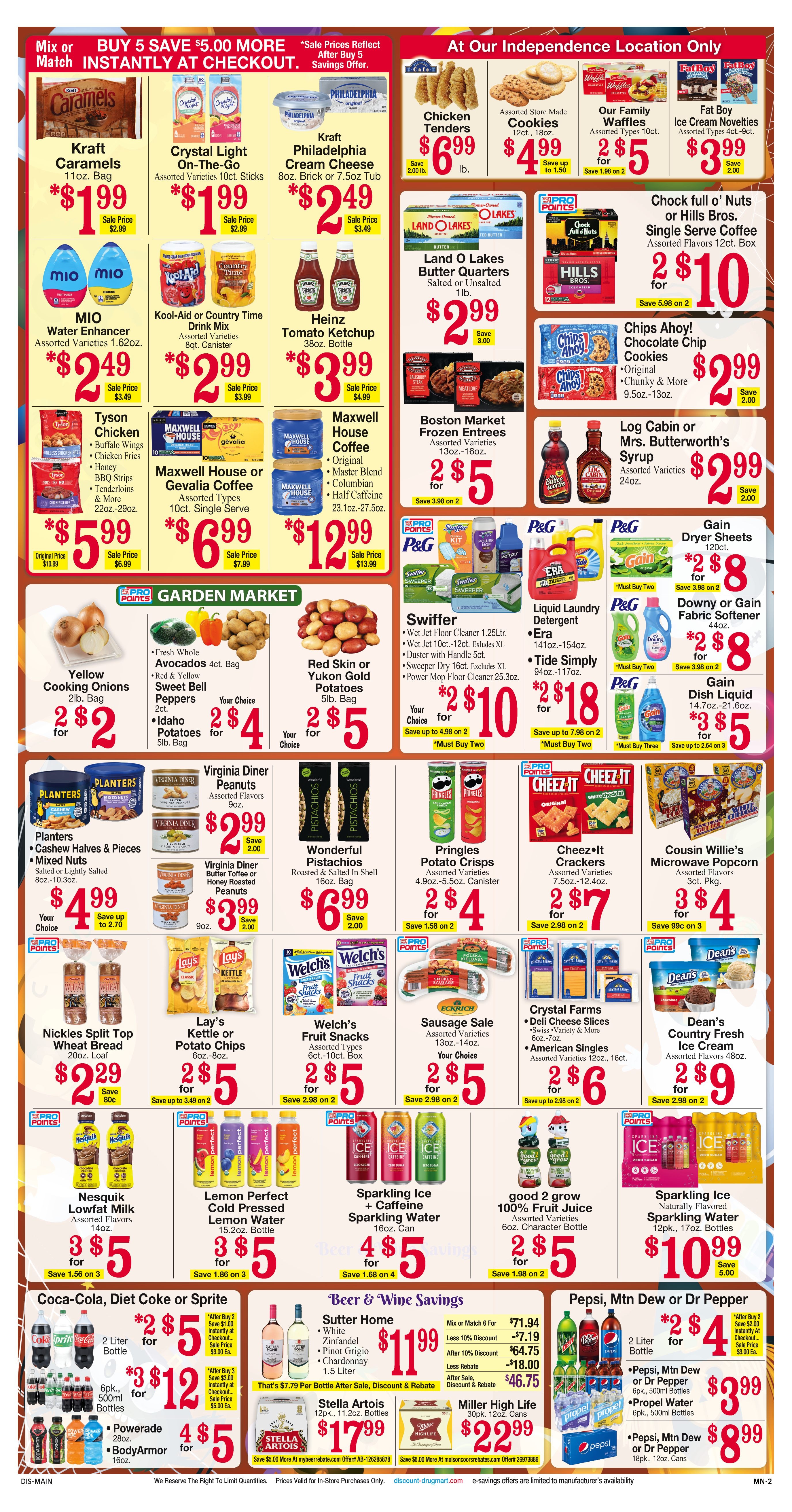 Discount Drug Mart (Ohio) Weekly Ad October 21 - 27, 2026