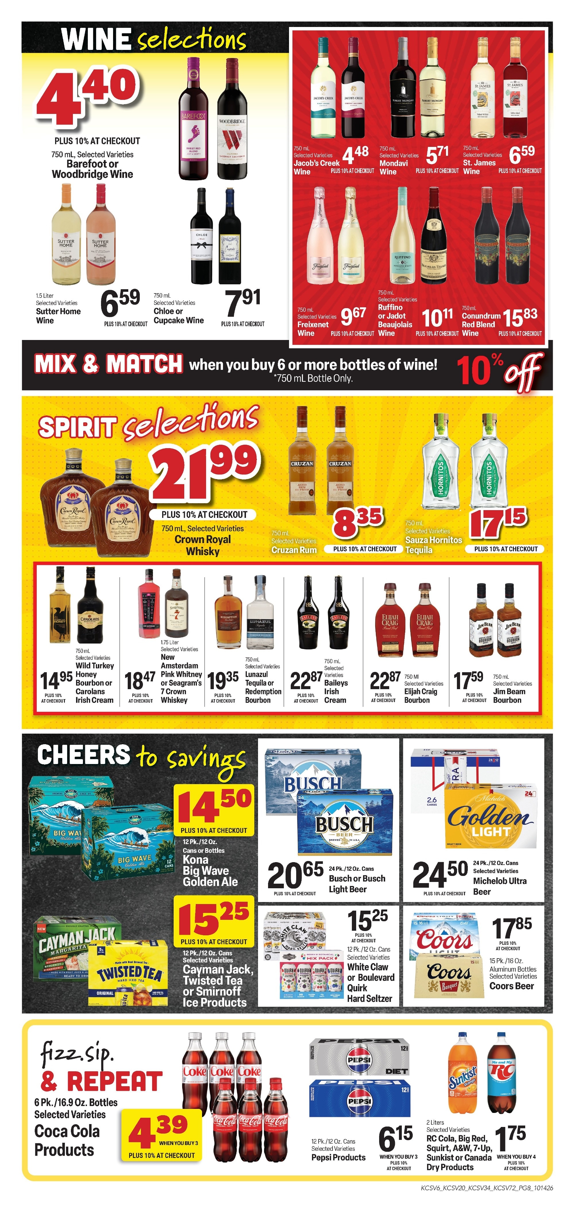 King Cash Saver (Ozark, MO) Weekly Ad October 14 - 20, 2026