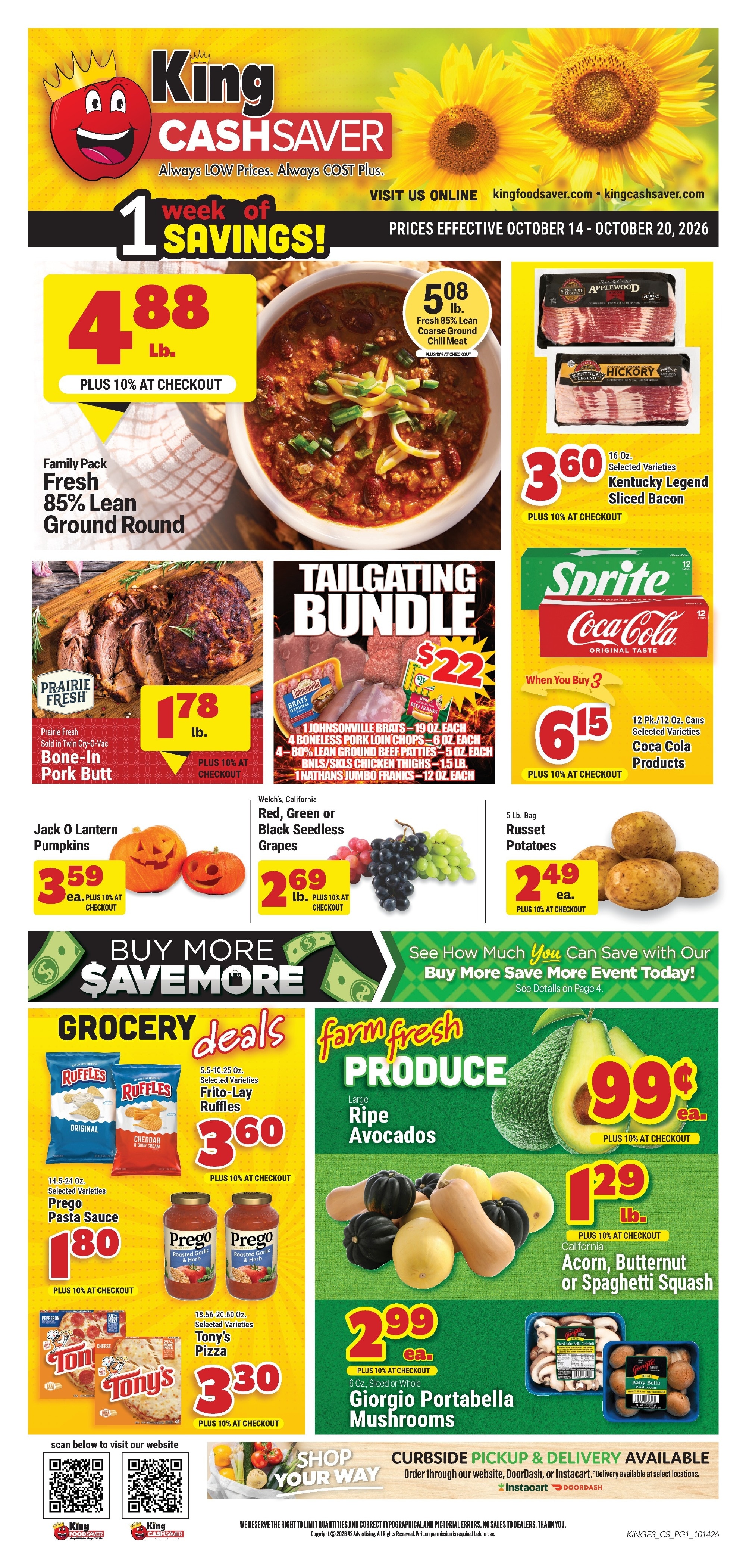 King Cash Saver (Ozark, MO) Weekly Ad October 14 - 20, 2026