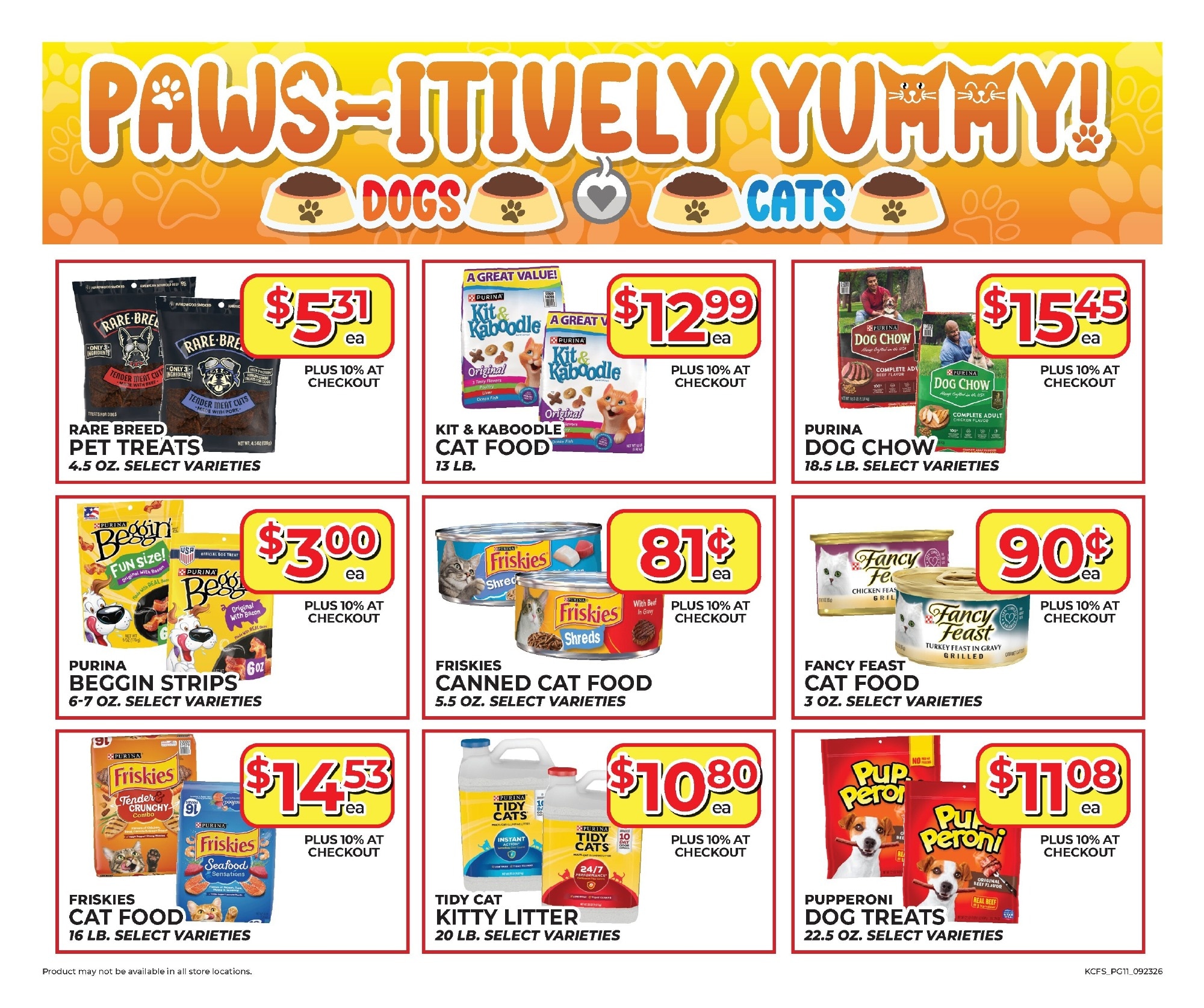 King Cash Saver Monthly Digital Deals Weekly Ad October 7 - 20, 2026