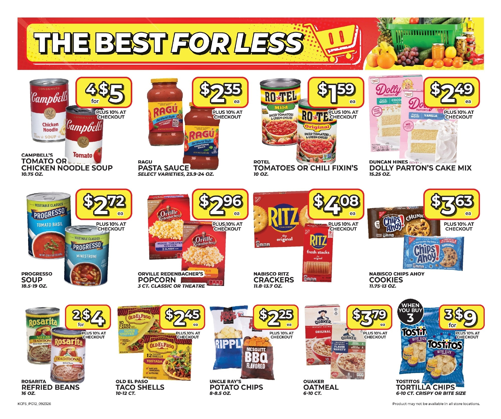 King Cash Saver Monthly Digital Deals Weekly Ad October 7 - 20, 2026