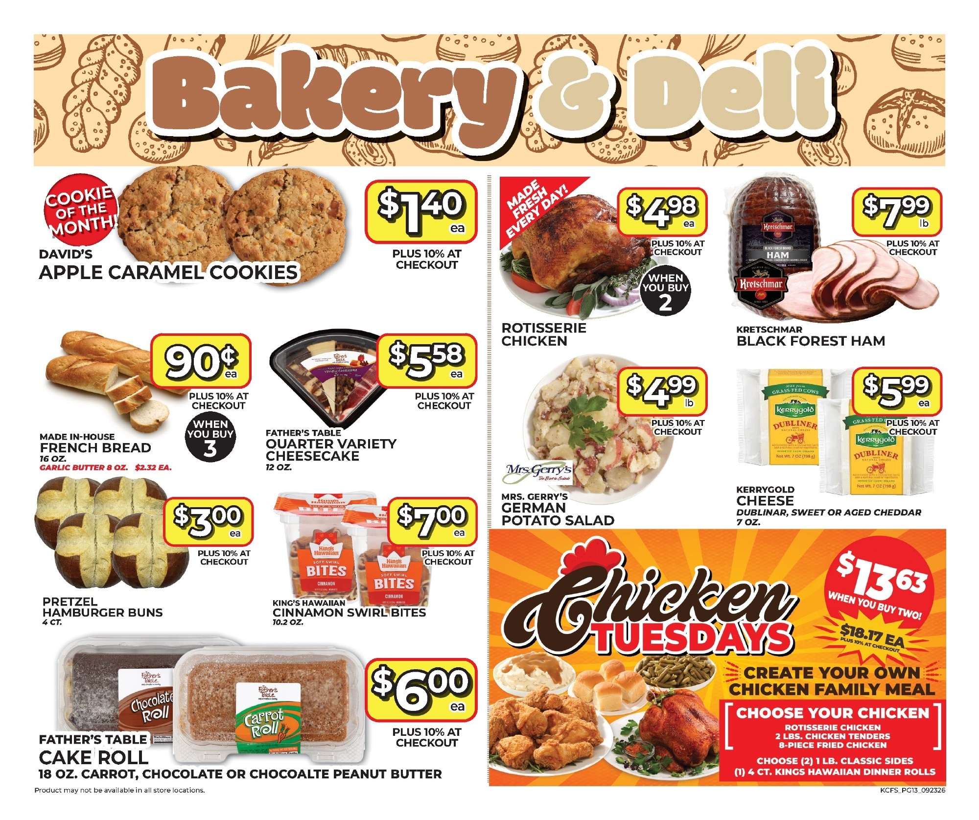 King Cash Saver Monthly Digital Deals Weekly Ad October 7 - 20, 2026