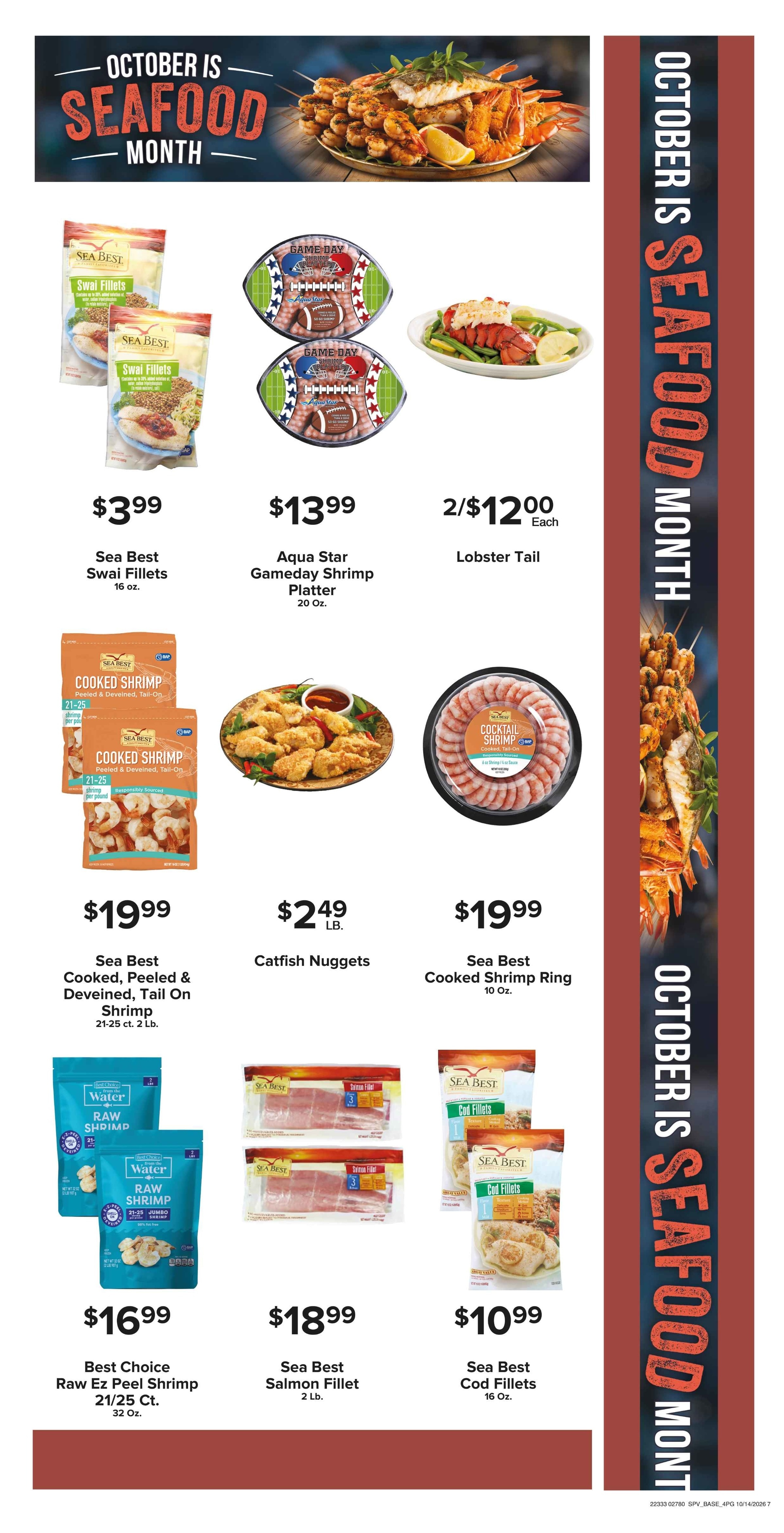 Muncy's Supermarket Stock Up for Sweater Weather Weekly Ad October 14 - 20, 2026