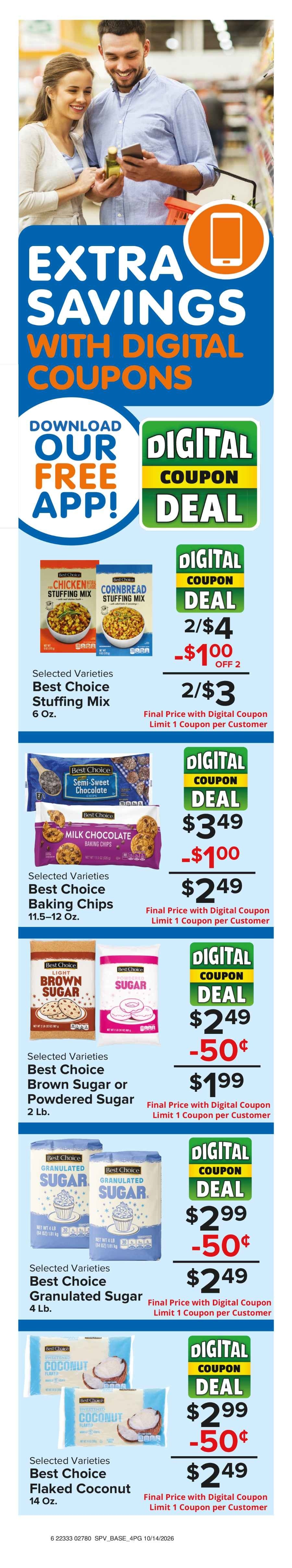 Muncy's Supermarket Stock Up for Sweater Weather Weekly Ad October 14 - 20, 2026