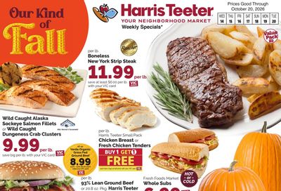Harris Teeter (Chesapeake Area, VA) Weekly Ad October 14 - 20, 2026