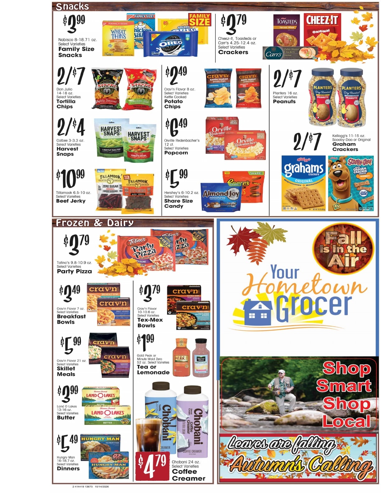 D's Supermarket (Stanford, MT) Weekly Ad October 14 - 20, 2026