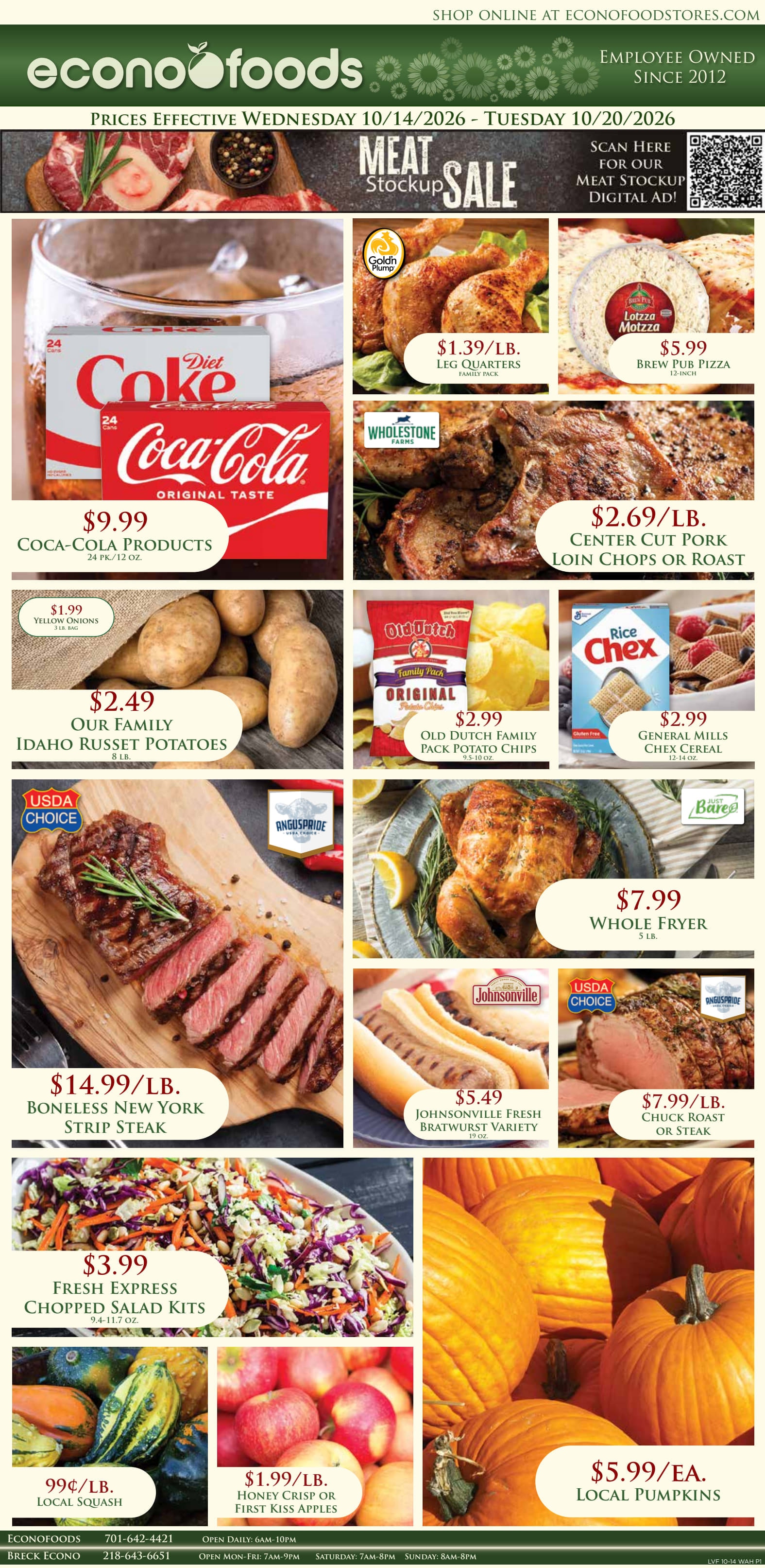 Econofoods Weekly Ad October 14 - 20, 2026