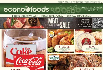 Econofoods Weekly Ad October 14 - 20, 2026