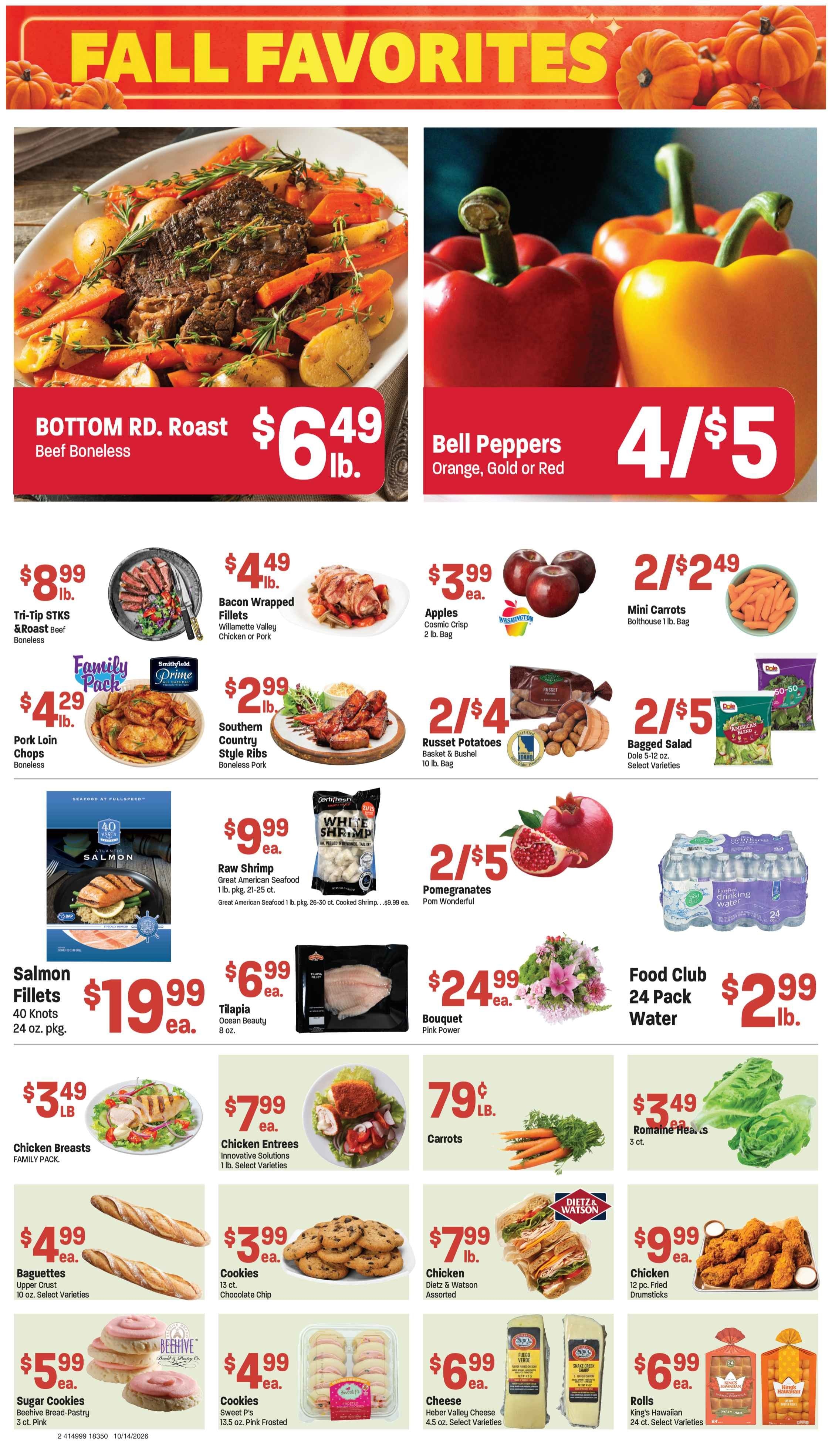 M&W Markets (Boise, ID) Weekly Ad October 14 - 20, 2026