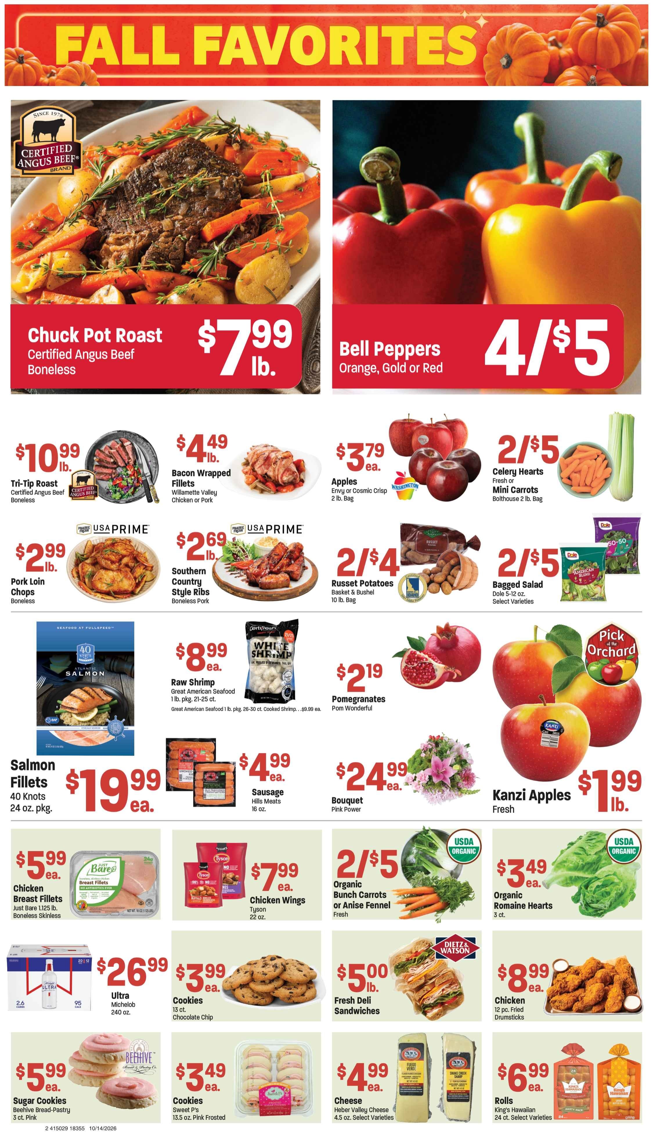 M&W Markets (Council, ID) Weekly Ad October 14 - 20, 2026
