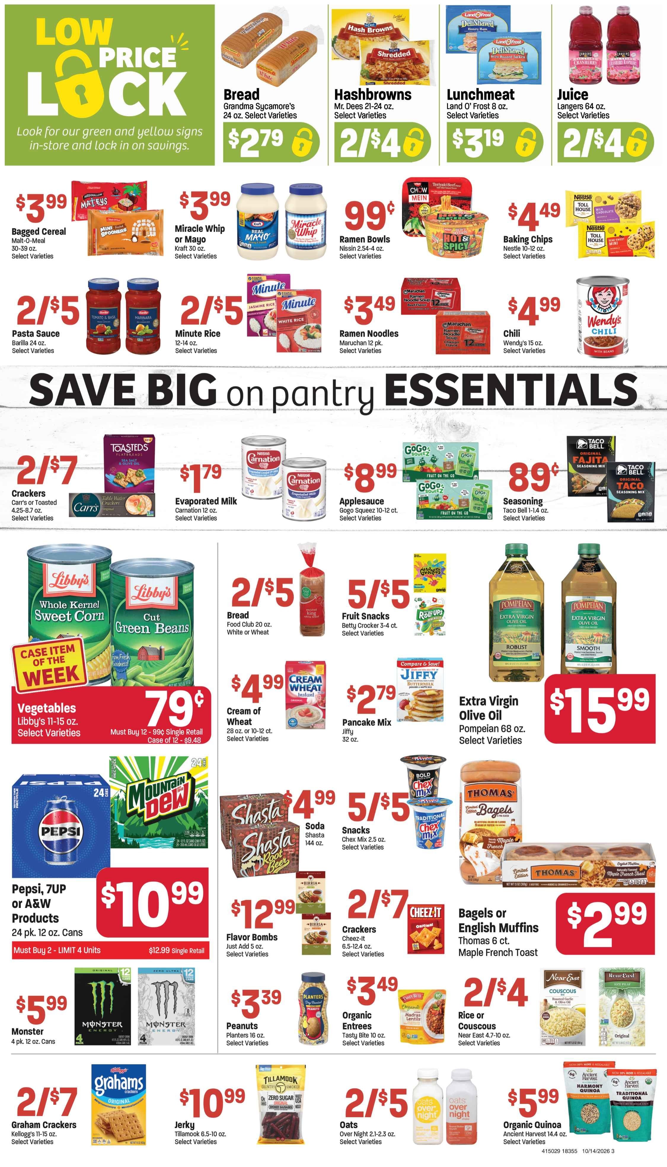 M&W Markets (Council, ID) Weekly Ad October 14 - 20, 2026
