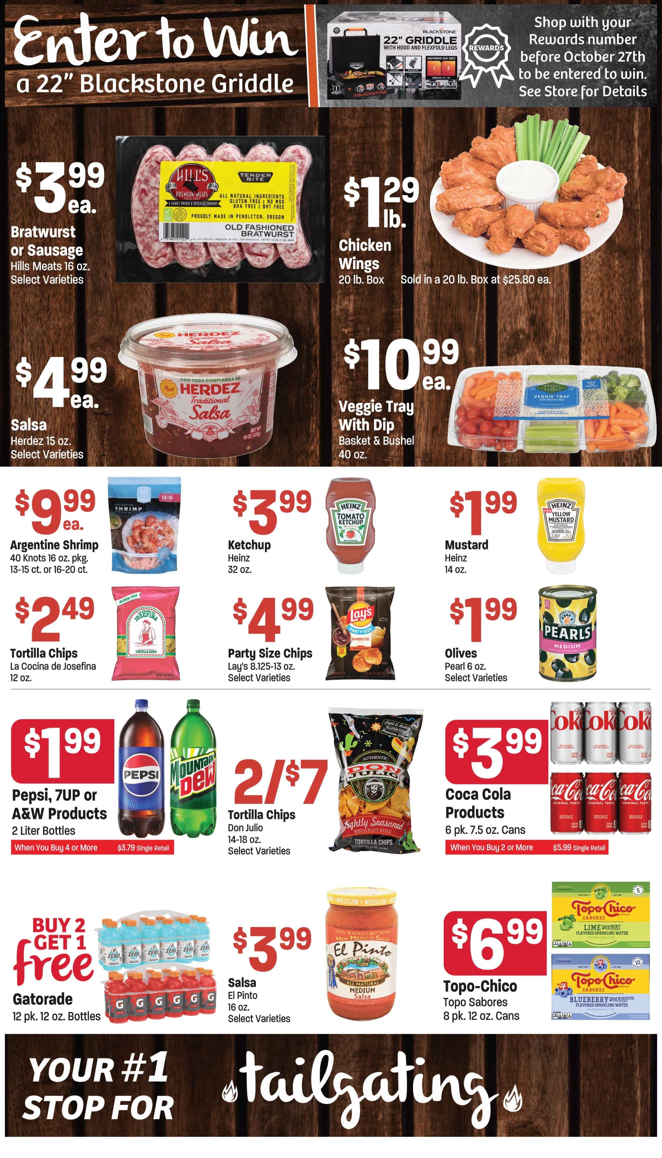 M&W Markets (Marsing, ID) Weekly Ad October 14 - 21, 2026