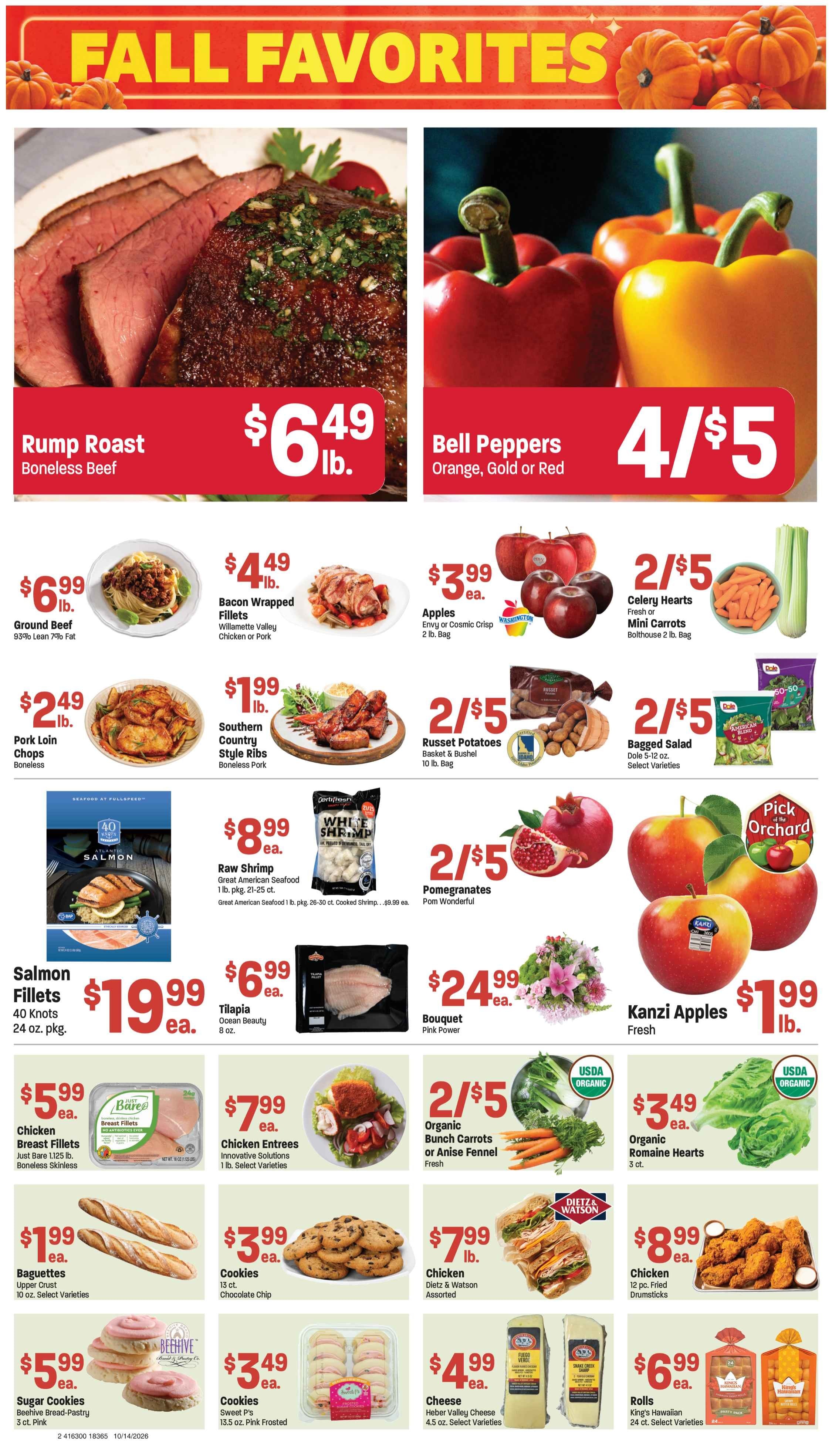 M&W Markets (Parma, ID) Weekly Ad October 14 - 21, 2026