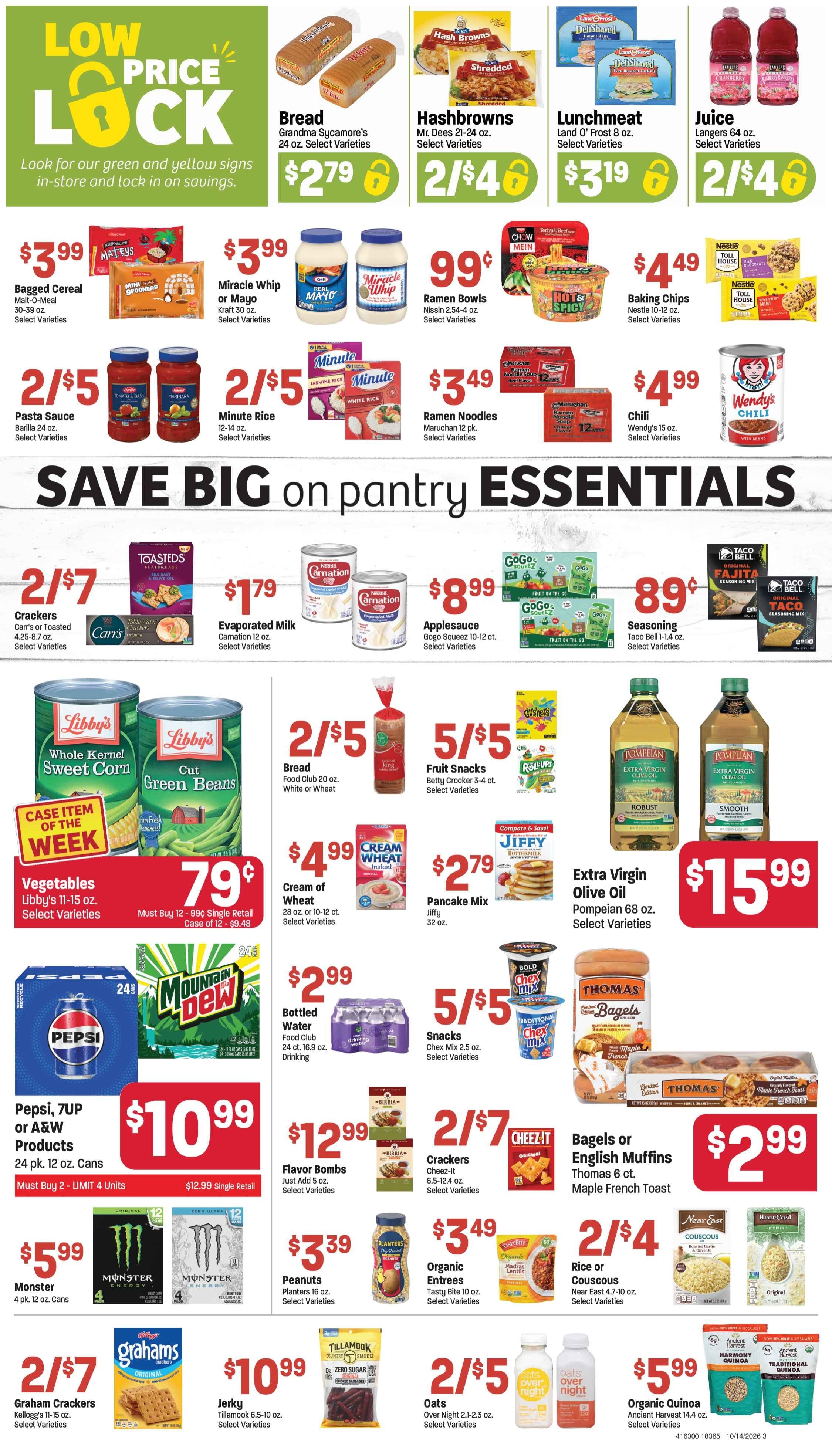 M&W Markets (Parma, ID) Weekly Ad October 14 - 21, 2026