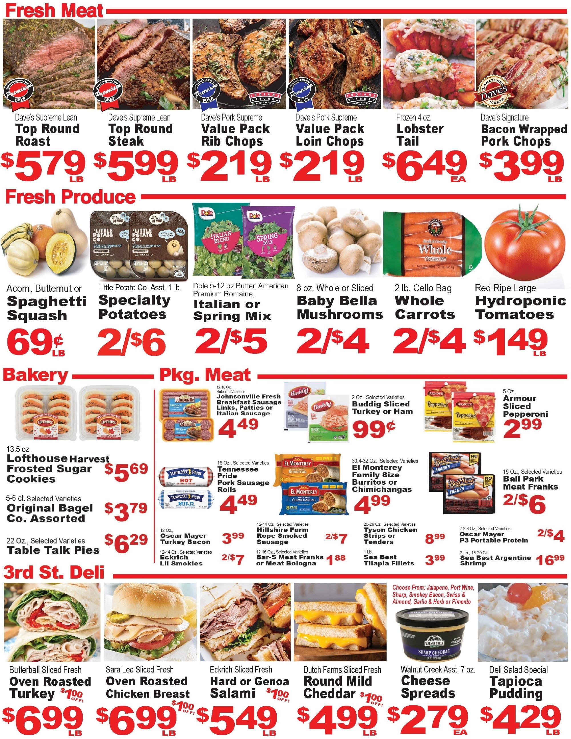 Dave's Supermarket (Fairbury, IL) Weekly Ad October 14 - 20, 2026