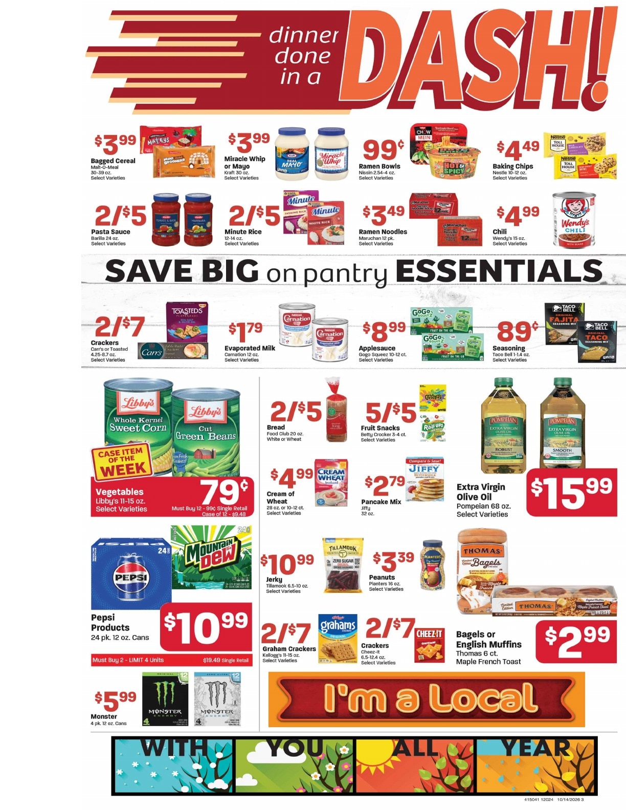 Honey's Marketplace (Kanab, UT) Weekly Ad October 14 - 20, 2026