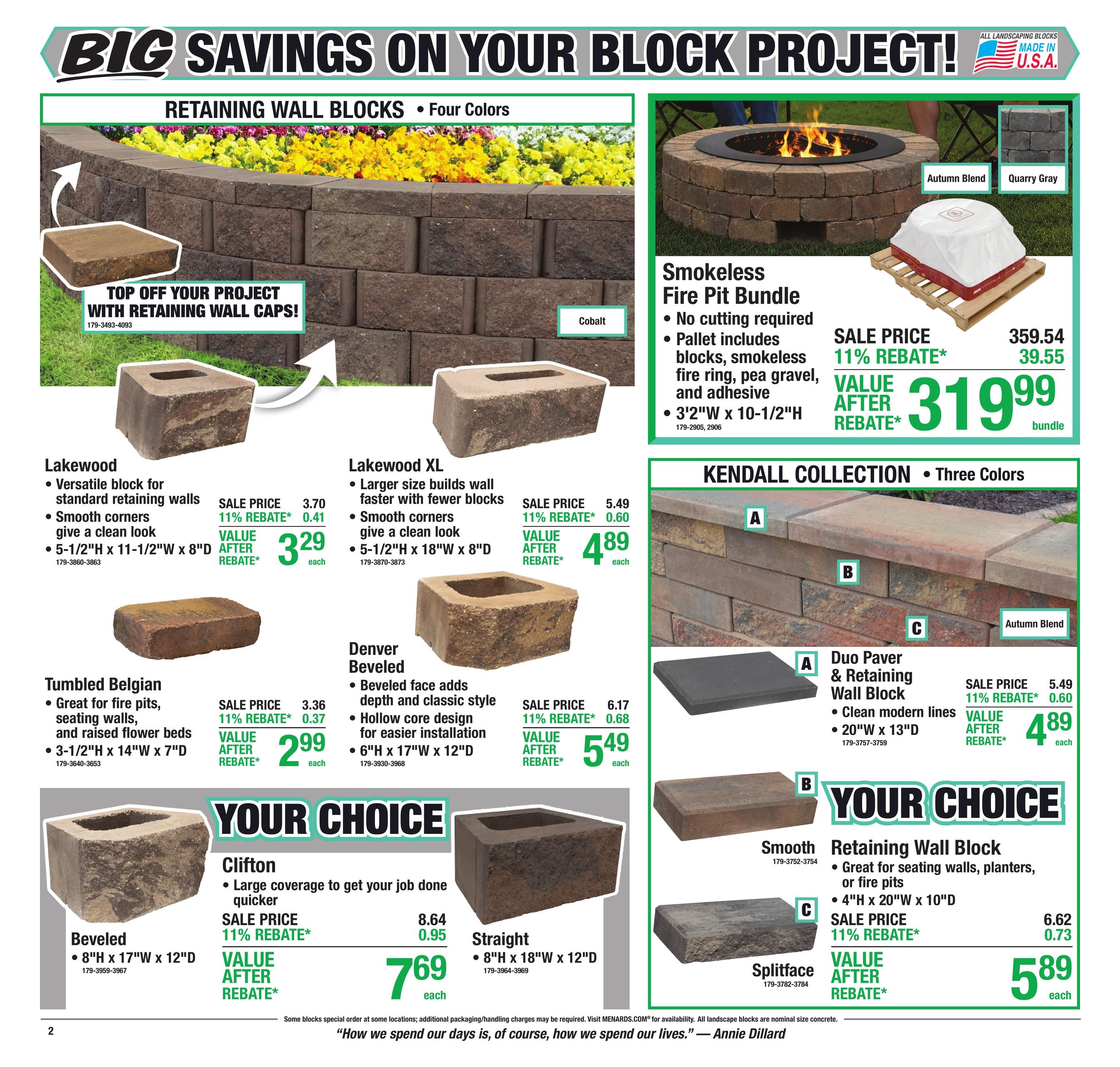 Menards (Ann Arbor Area, MI) 11% Rebate Sale Weekly Ad October 14 - 25, 2026