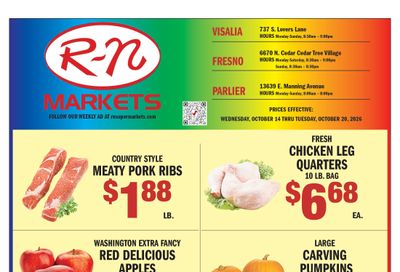 R-N Market Weekly Ad October 14 - 20, 2026