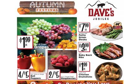 Dave's Jubilee Weekly Ad October 14 - 20, 2026